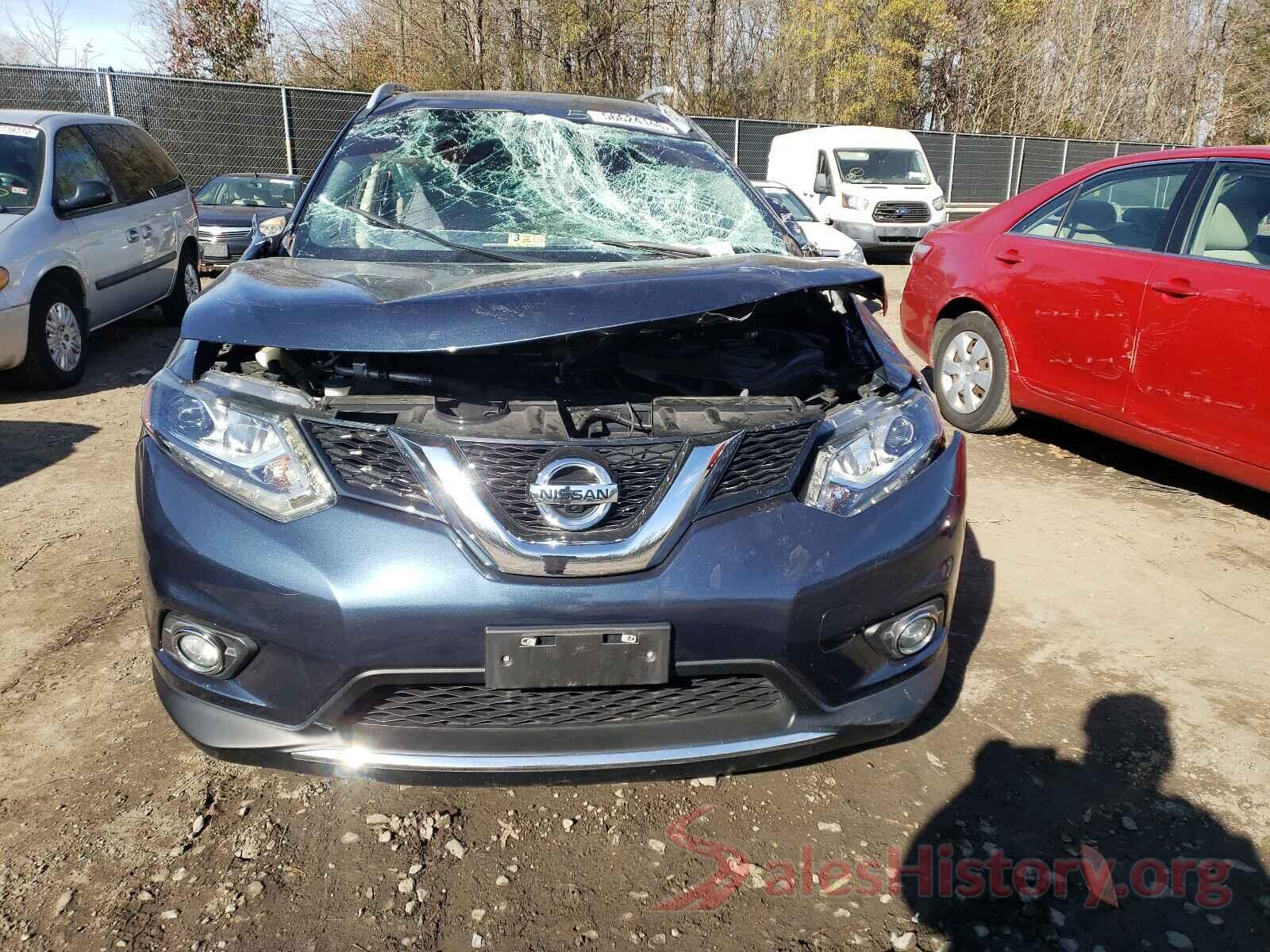 5N1AT2MV0GC784598 2016 NISSAN ROGUE