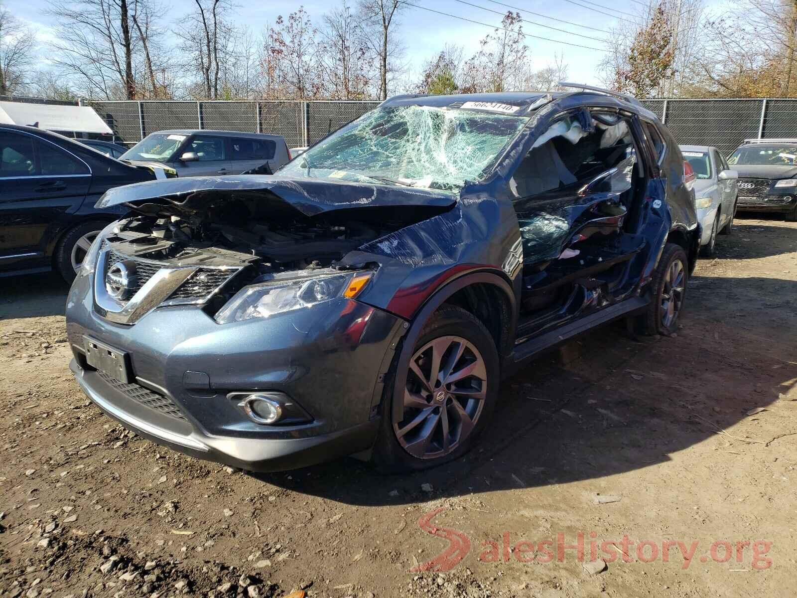 5N1AT2MV0GC784598 2016 NISSAN ROGUE