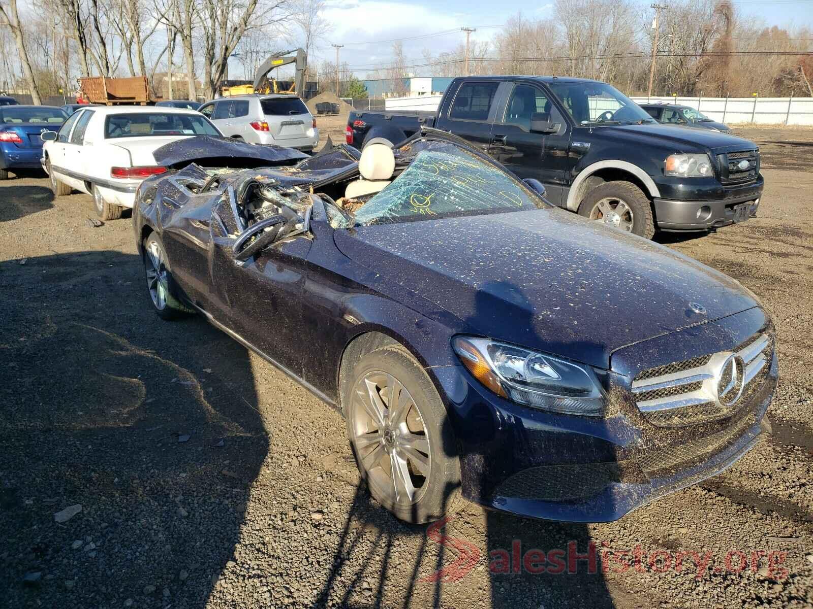 55SWF4KBXJU254492 2018 MERCEDES-BENZ C CLASS