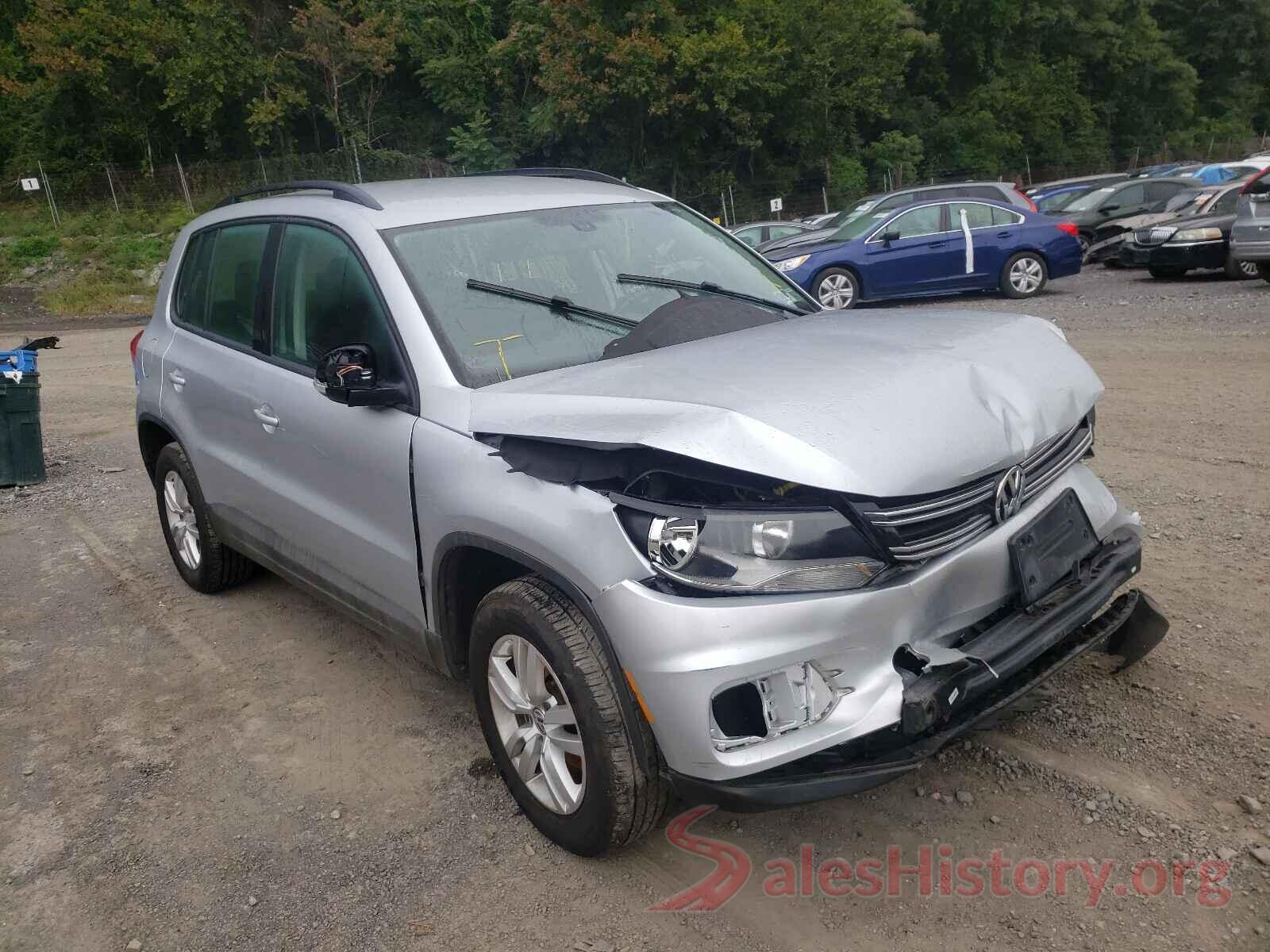 WVGBV7AX3HK006353 2017 VOLKSWAGEN TIGUAN