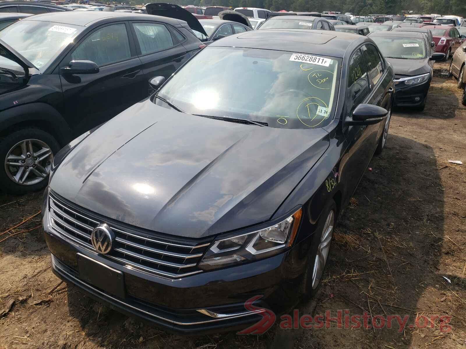 1VWLA7A31KC005122 2019 VOLKSWAGEN PASSAT