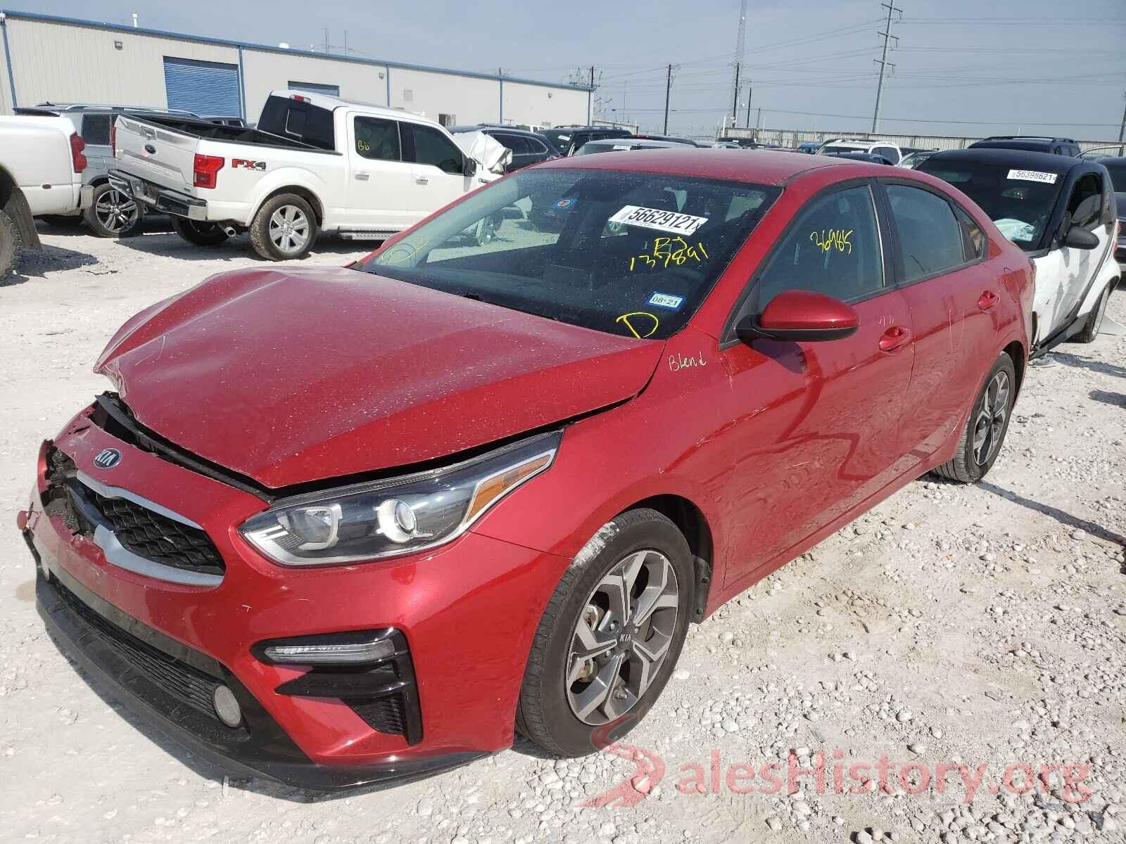 3KPF24ADXKE137891 2019 KIA FORTE