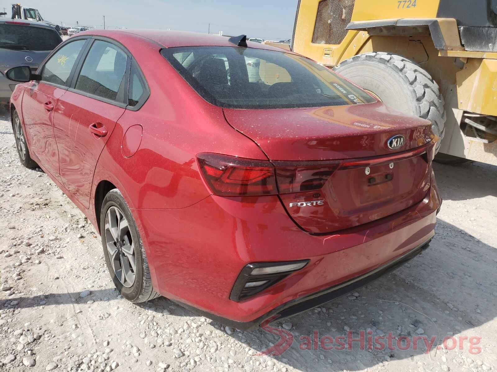 3KPF24ADXKE137891 2019 KIA FORTE