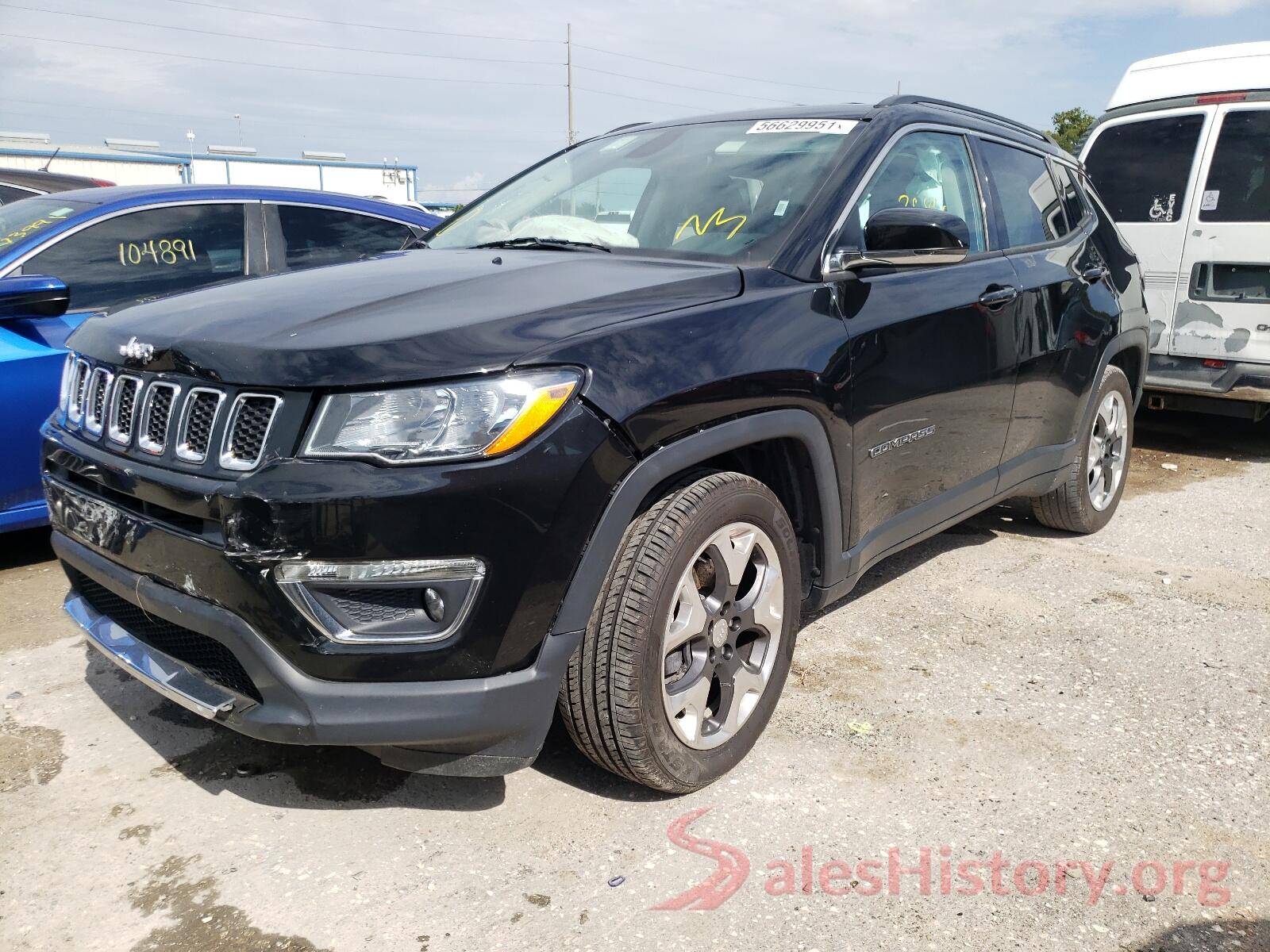 3C4NJCCB6KT676069 2019 JEEP COMPASS