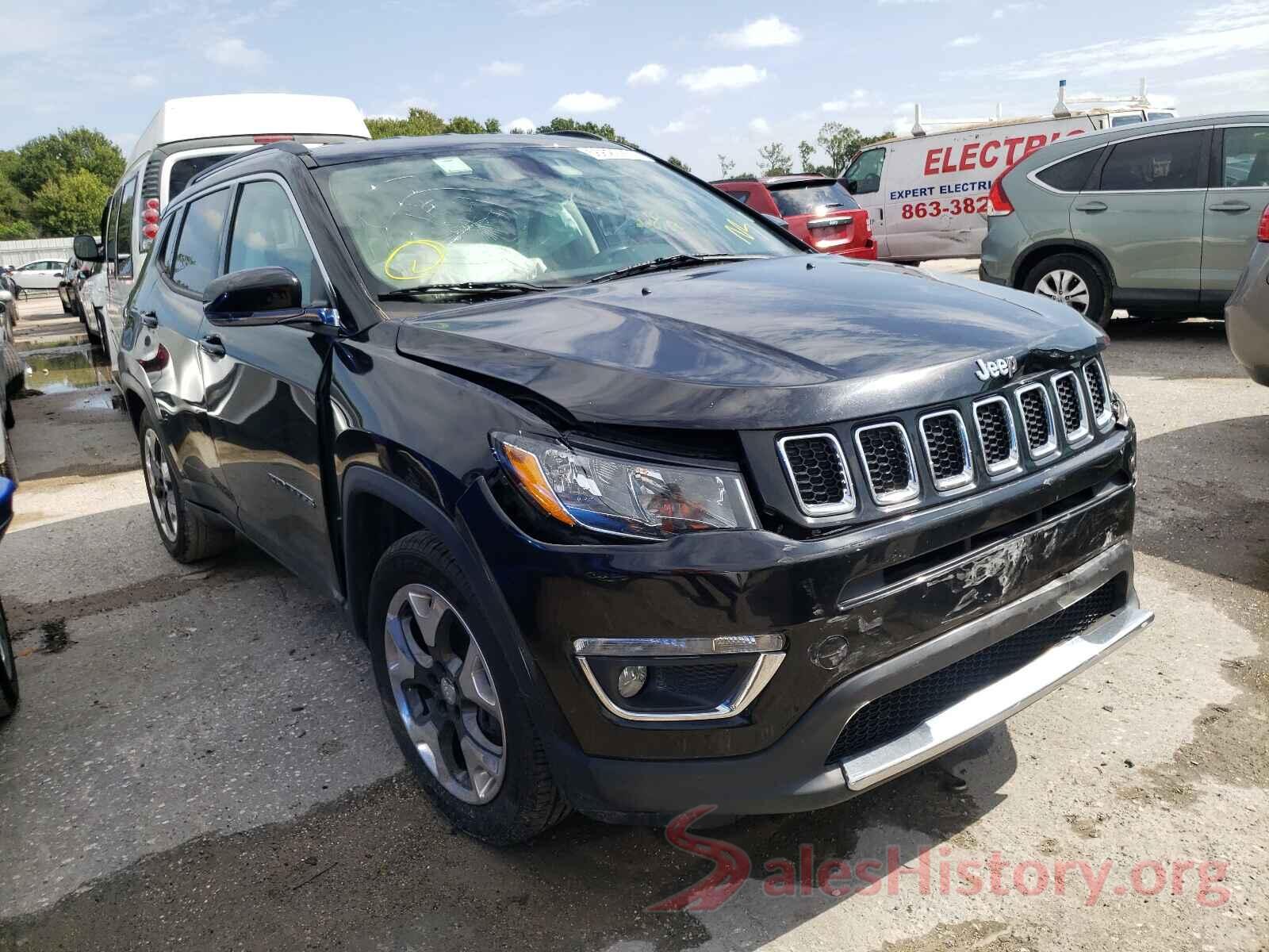 3C4NJCCB6KT676069 2019 JEEP COMPASS