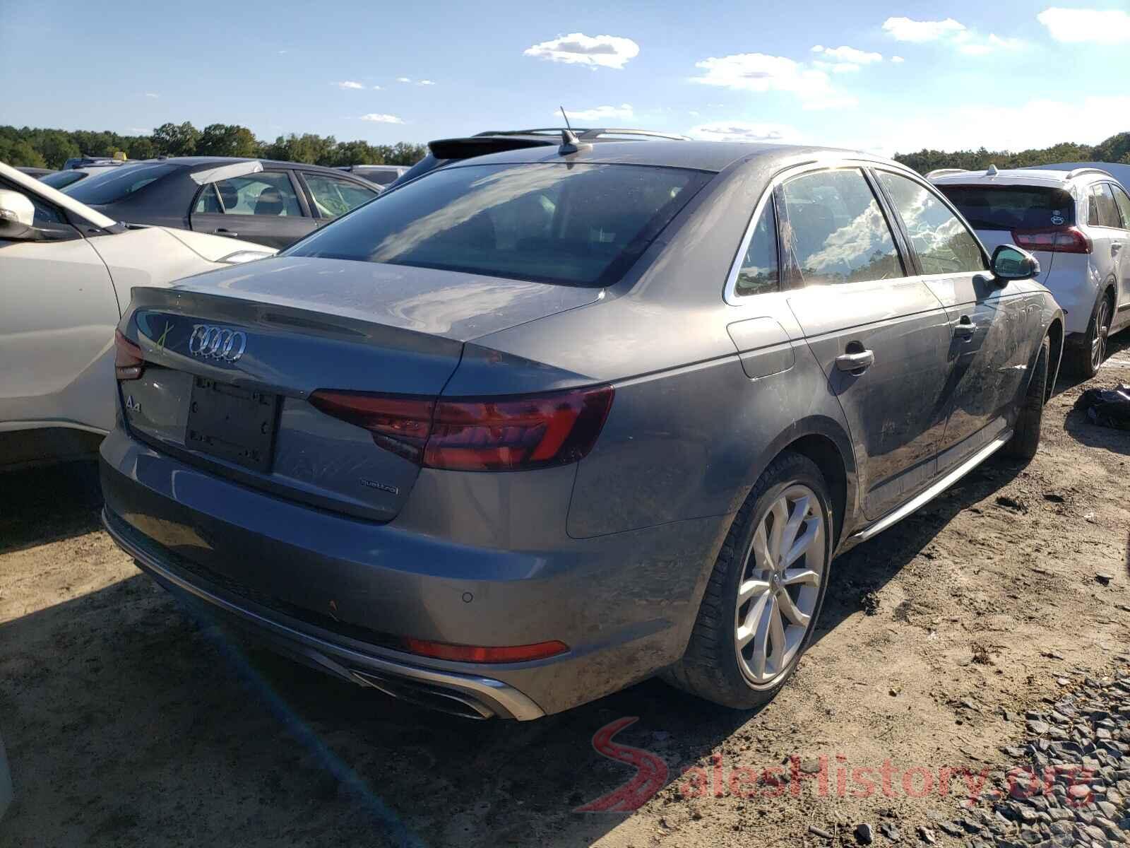 WAUENAF45KA013182 2019 AUDI A4