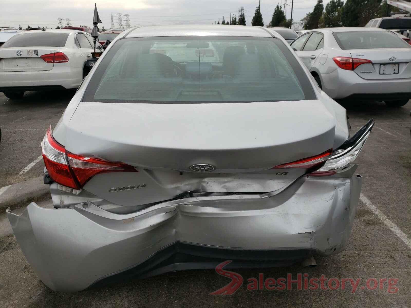 5YFBURHEXGP382345 2016 TOYOTA COROLLA