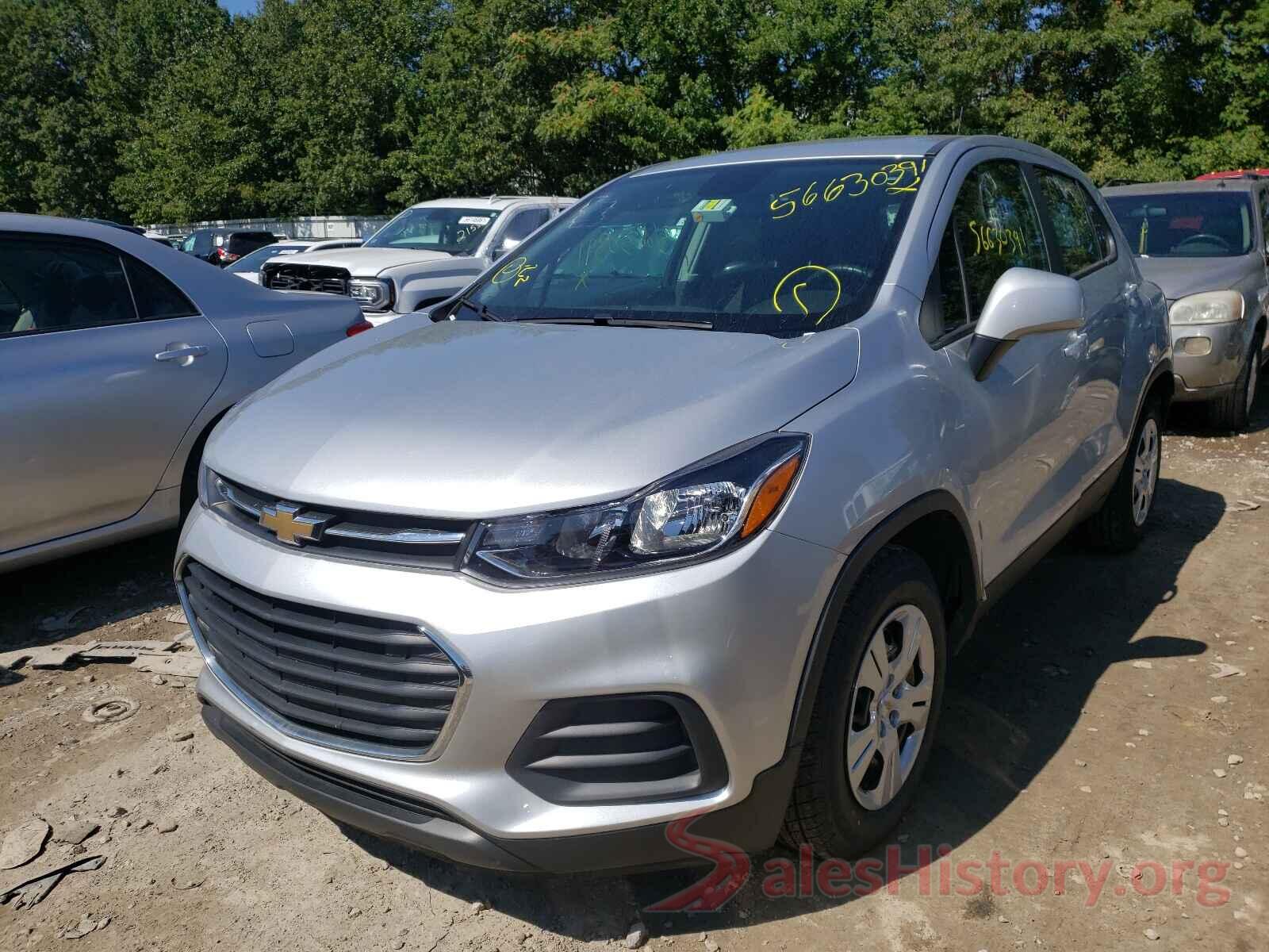 KL7CJKSB4HB183582 2017 CHEVROLET TRAX