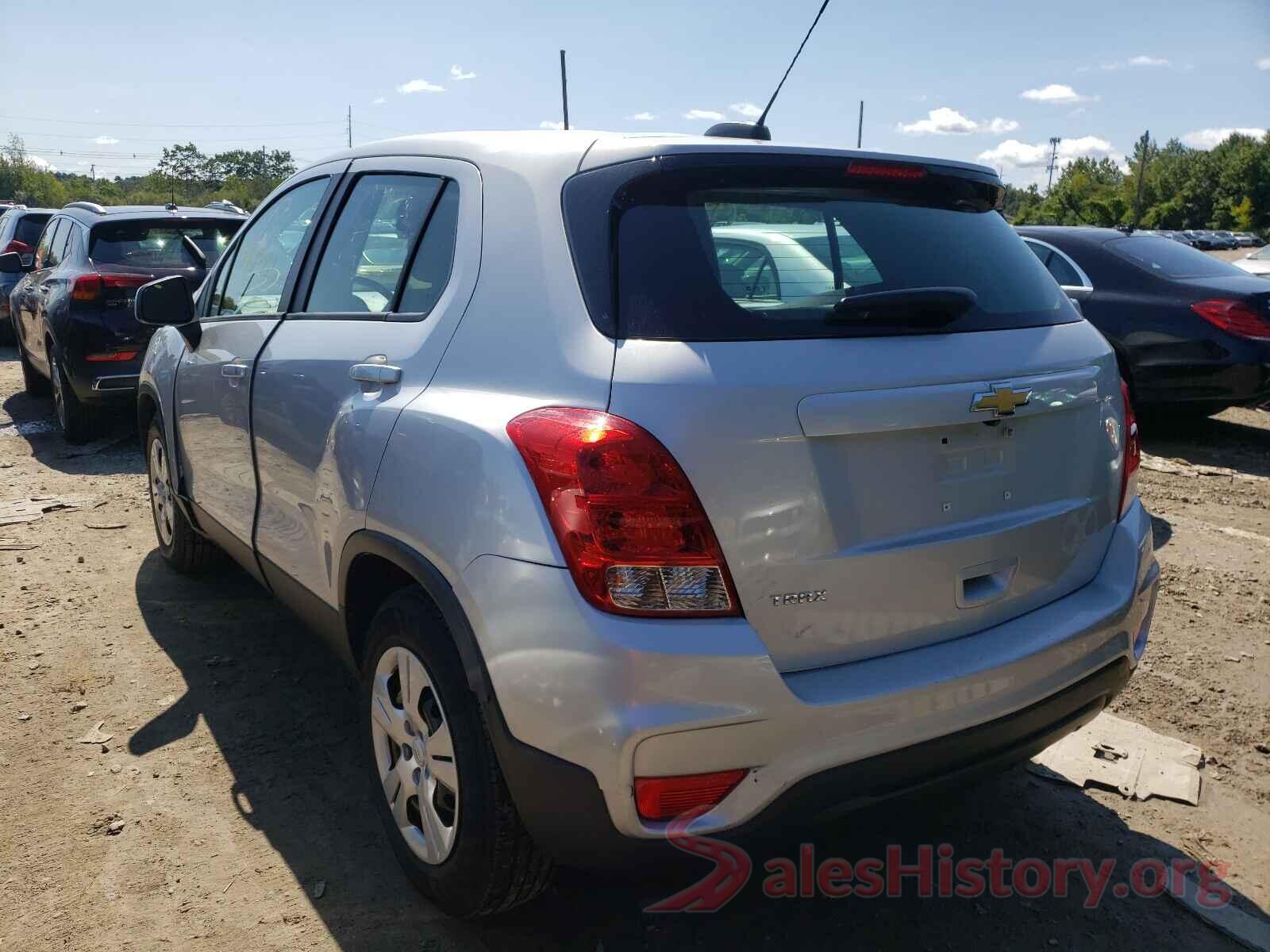 KL7CJKSB4HB183582 2017 CHEVROLET TRAX