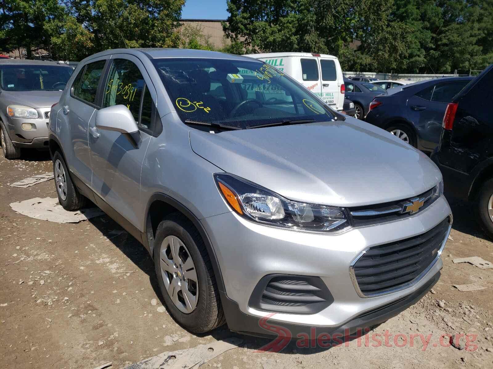 KL7CJKSB4HB183582 2017 CHEVROLET TRAX