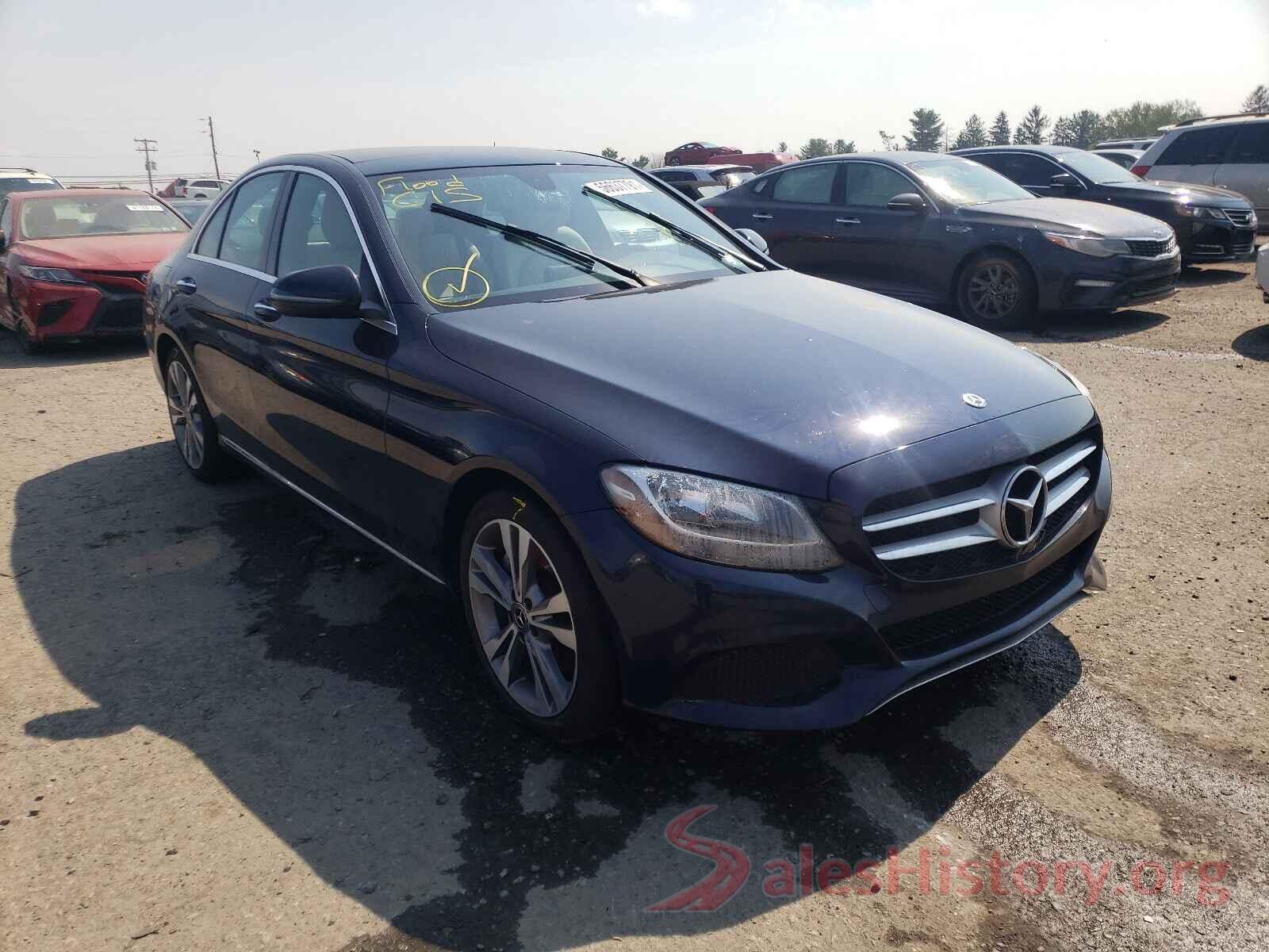 55SWF4KBXJU272278 2018 MERCEDES-BENZ C-CLASS