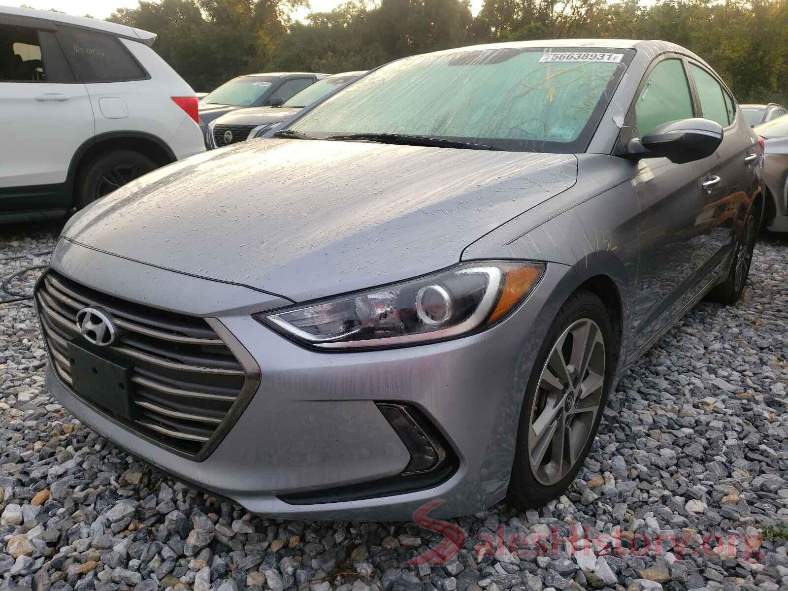 5NPD84LF7HH158805 2017 HYUNDAI ELANTRA