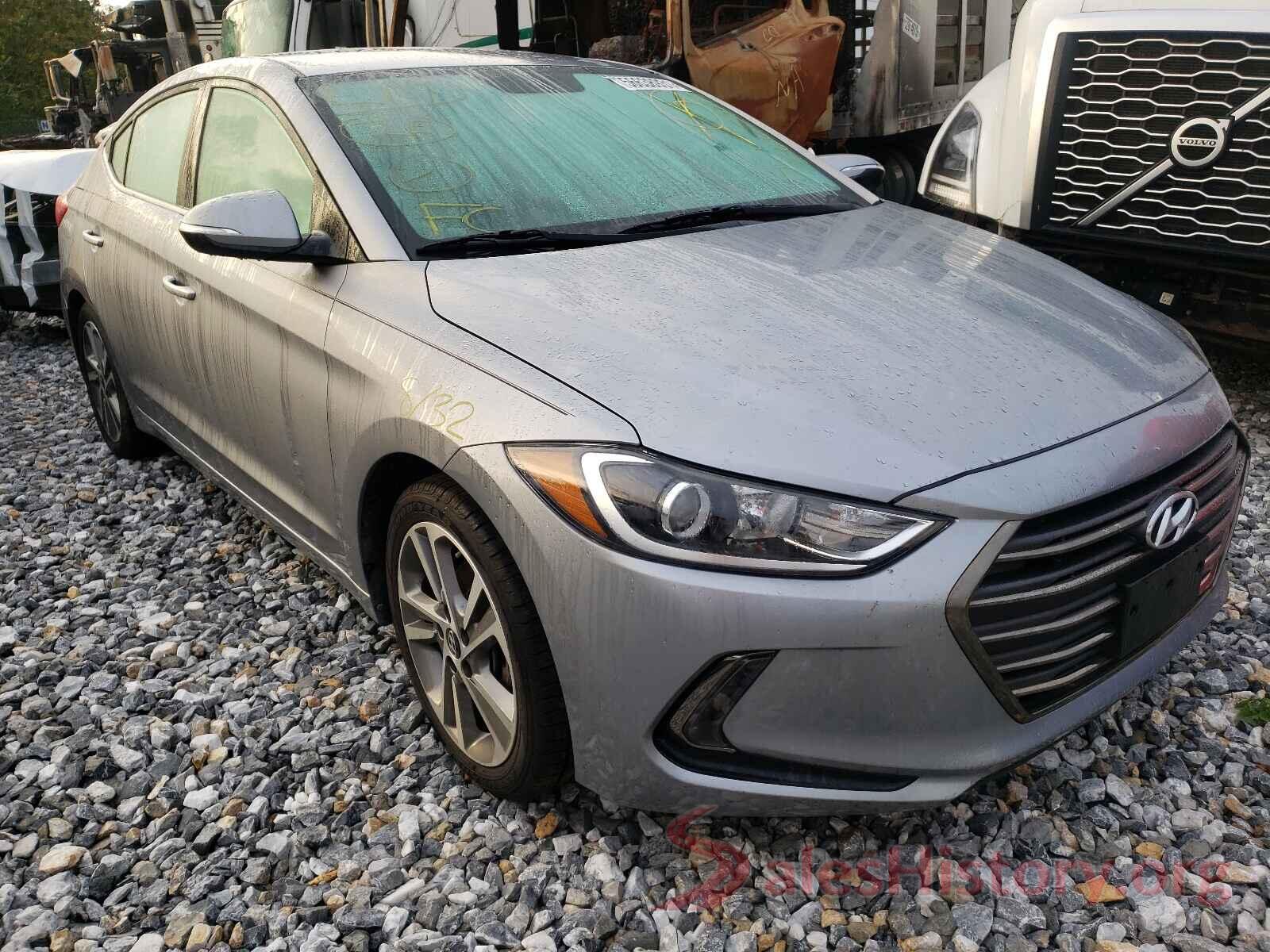 5NPD84LF7HH158805 2017 HYUNDAI ELANTRA