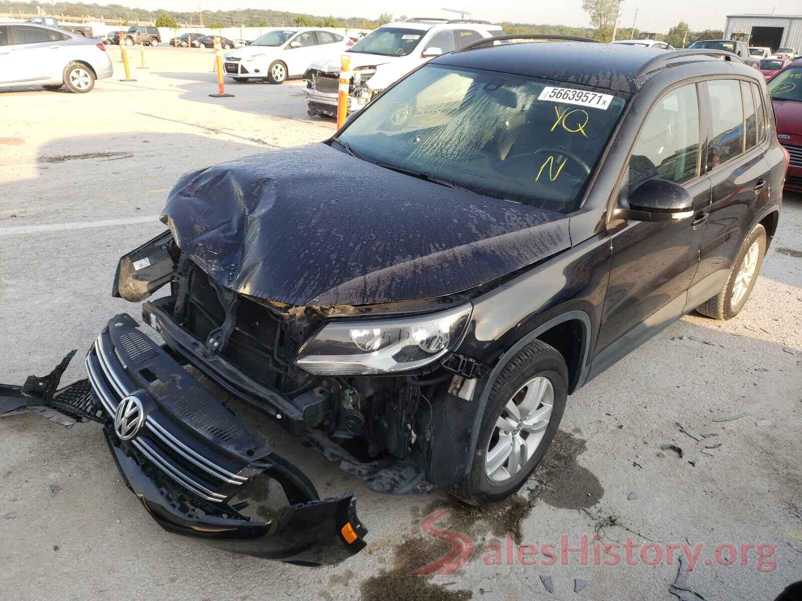 WVGAV7AX7GW501853 2016 VOLKSWAGEN TIGUAN