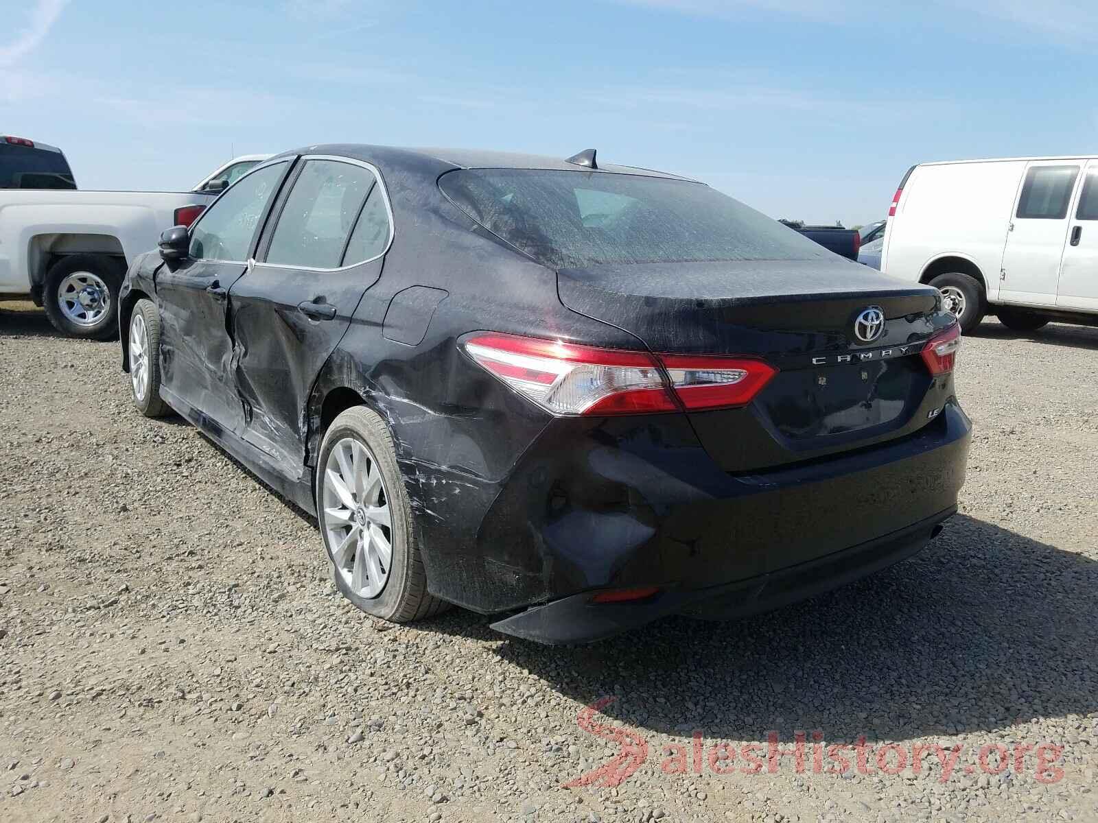 4T1B11HK2KU266127 2019 TOYOTA CAMRY