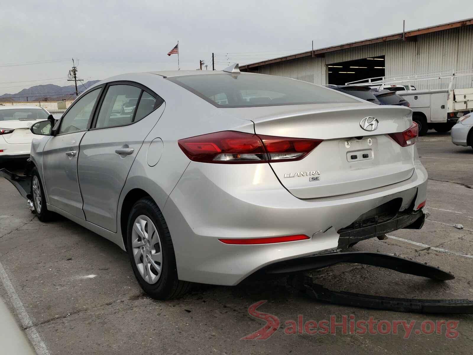 5NPD74LF1JH393113 2018 HYUNDAI ELANTRA