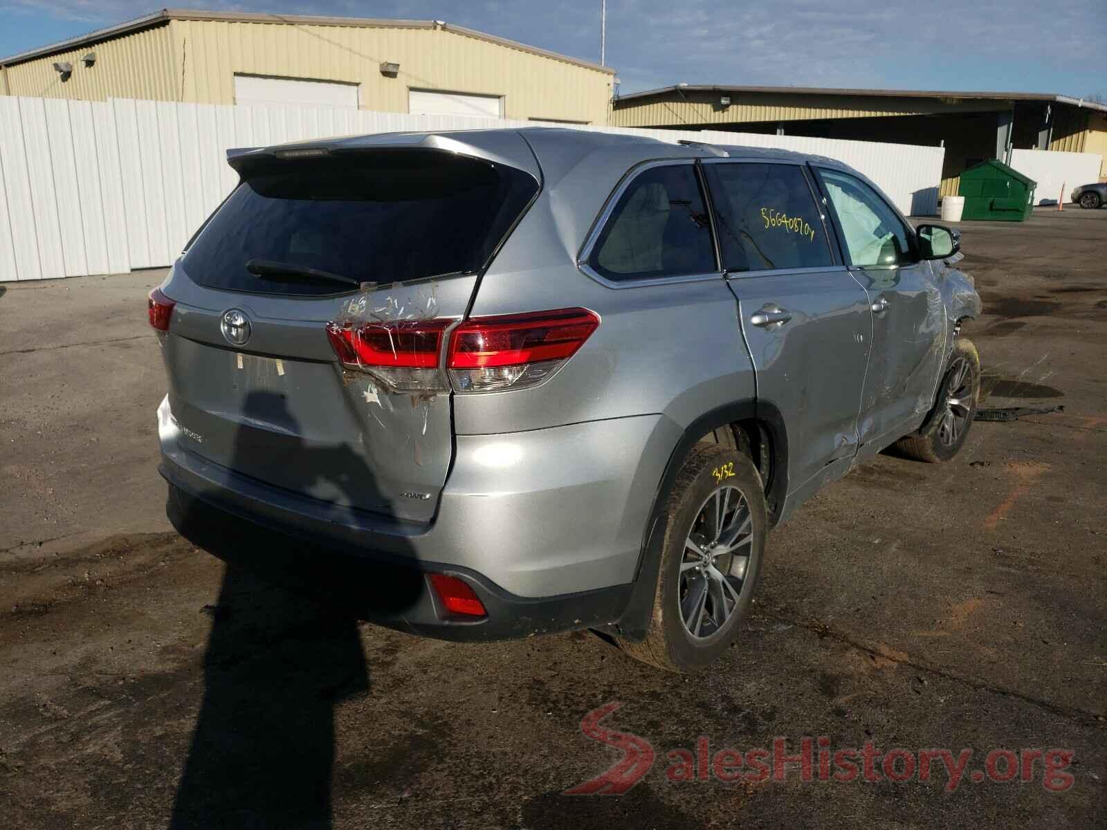 5TDBZRFH6JS870513 2018 TOYOTA HIGHLANDER