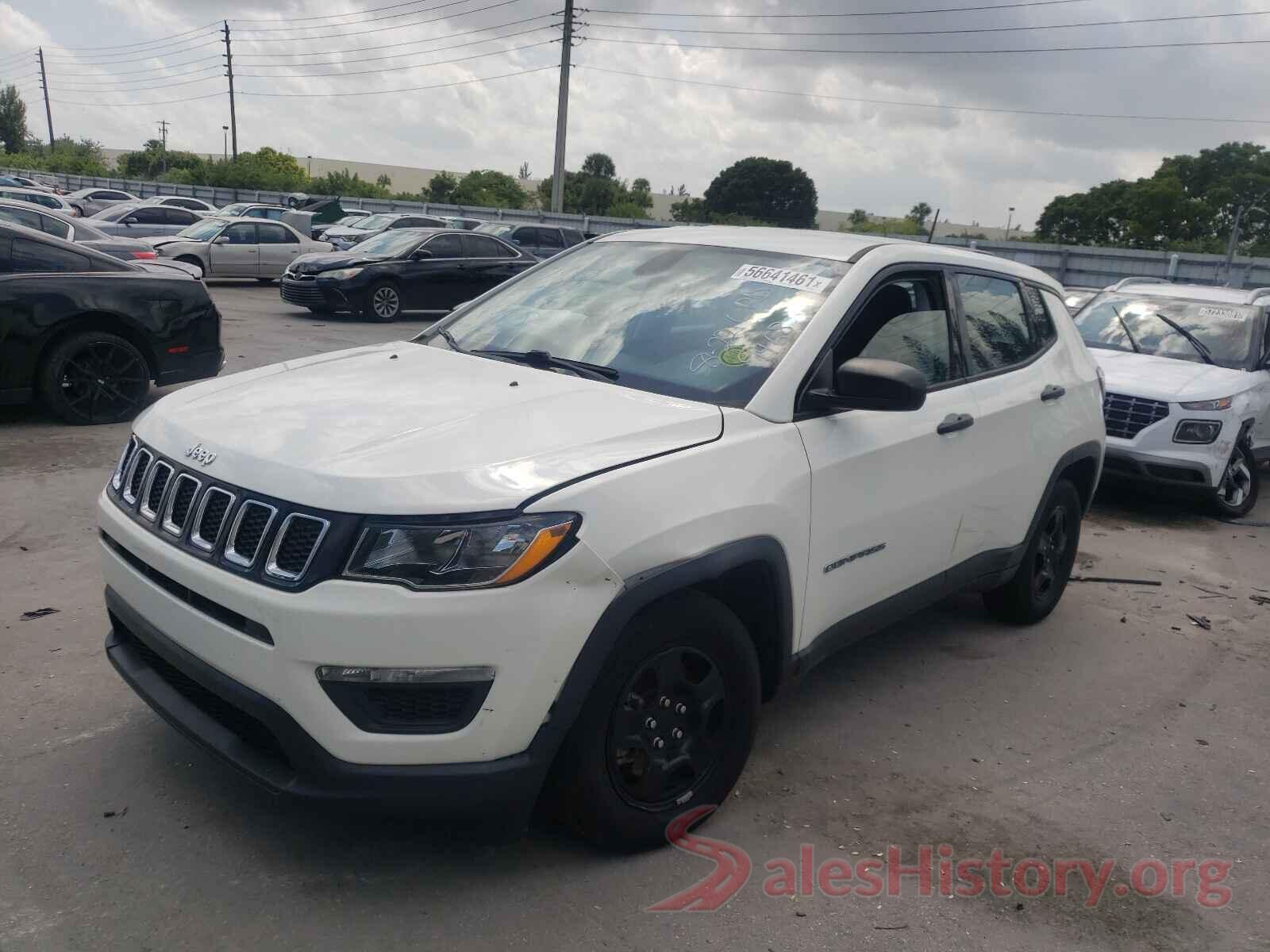 3C4NJCABXJT409468 2018 JEEP COMPASS