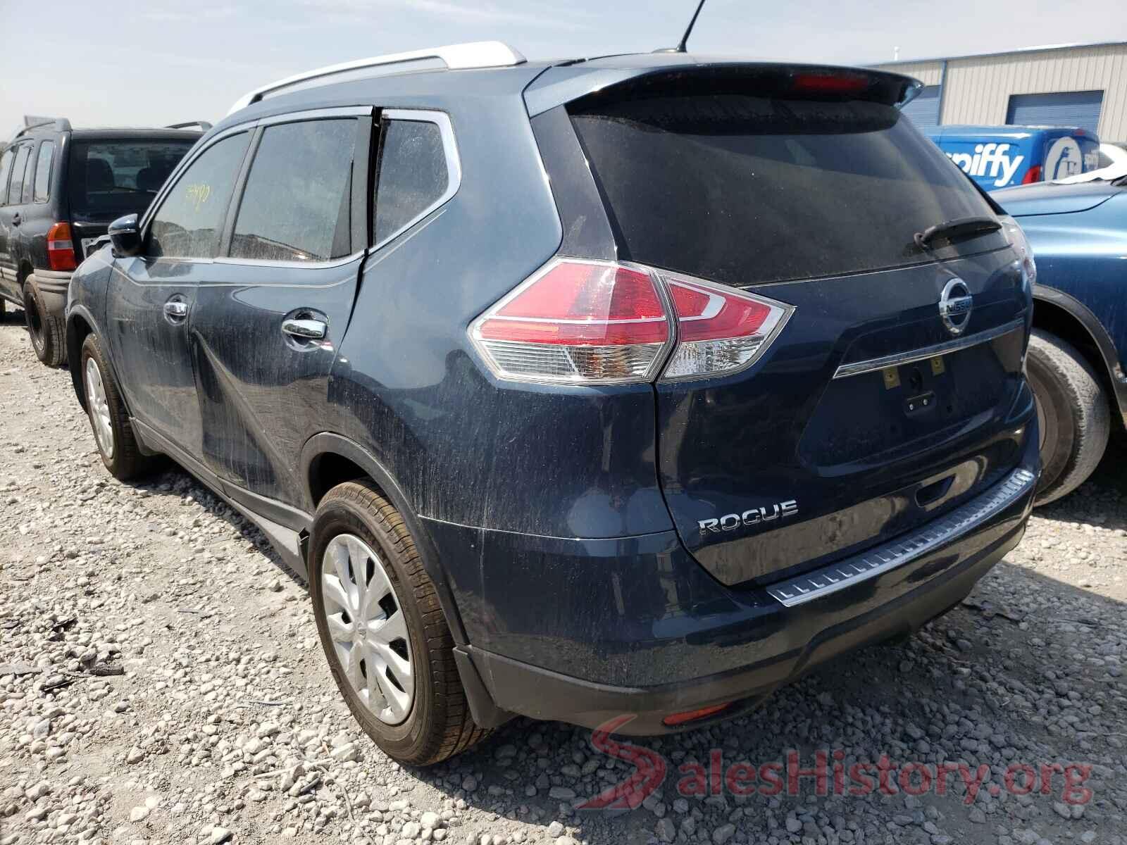 KNMAT2MT5GP708564 2016 NISSAN ROGUE