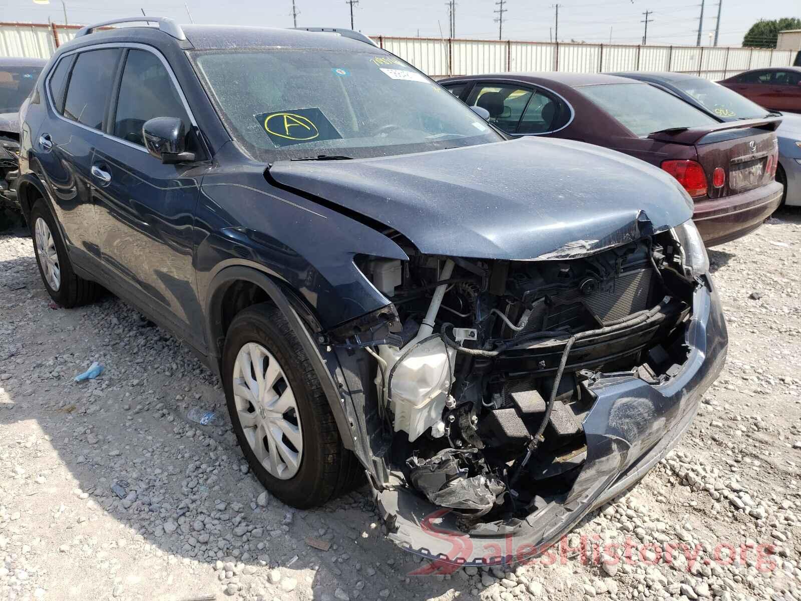 KNMAT2MT5GP708564 2016 NISSAN ROGUE