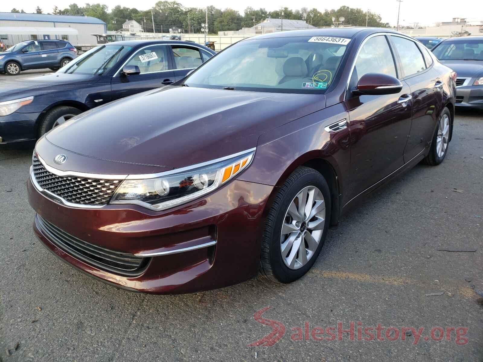 5XXGU4L33GG093217 2016 KIA OPTIMA