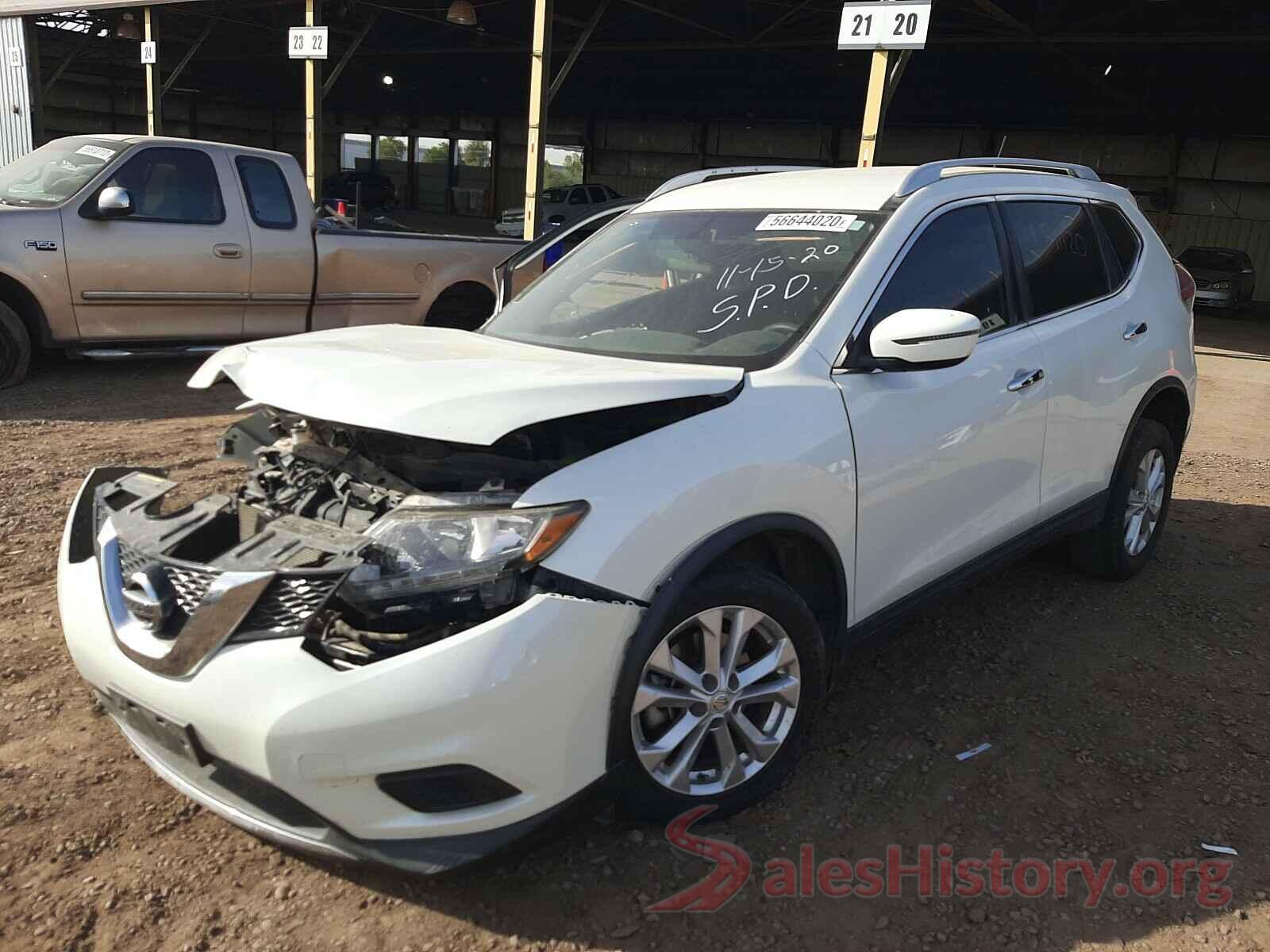 KNMAT2MT7GP682338 2016 NISSAN ROGUE