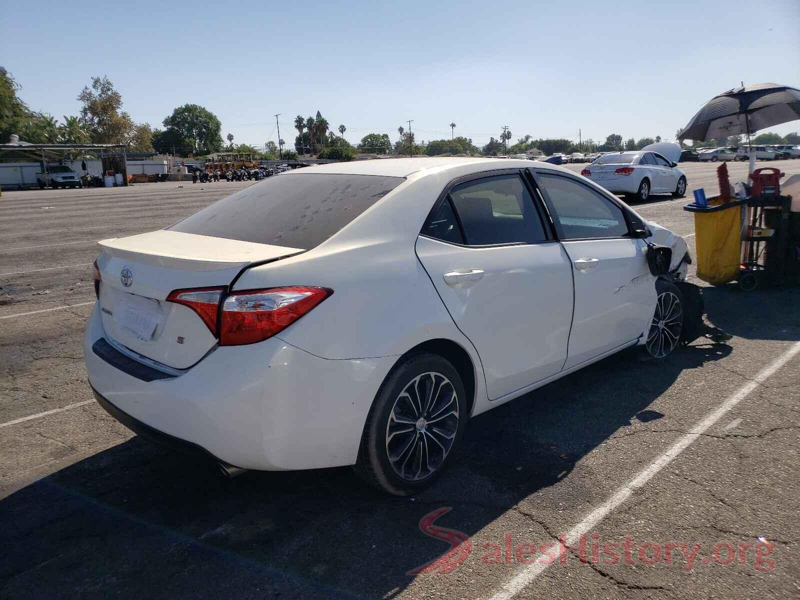 5YFBURHE2GP407853 2016 TOYOTA COROLLA