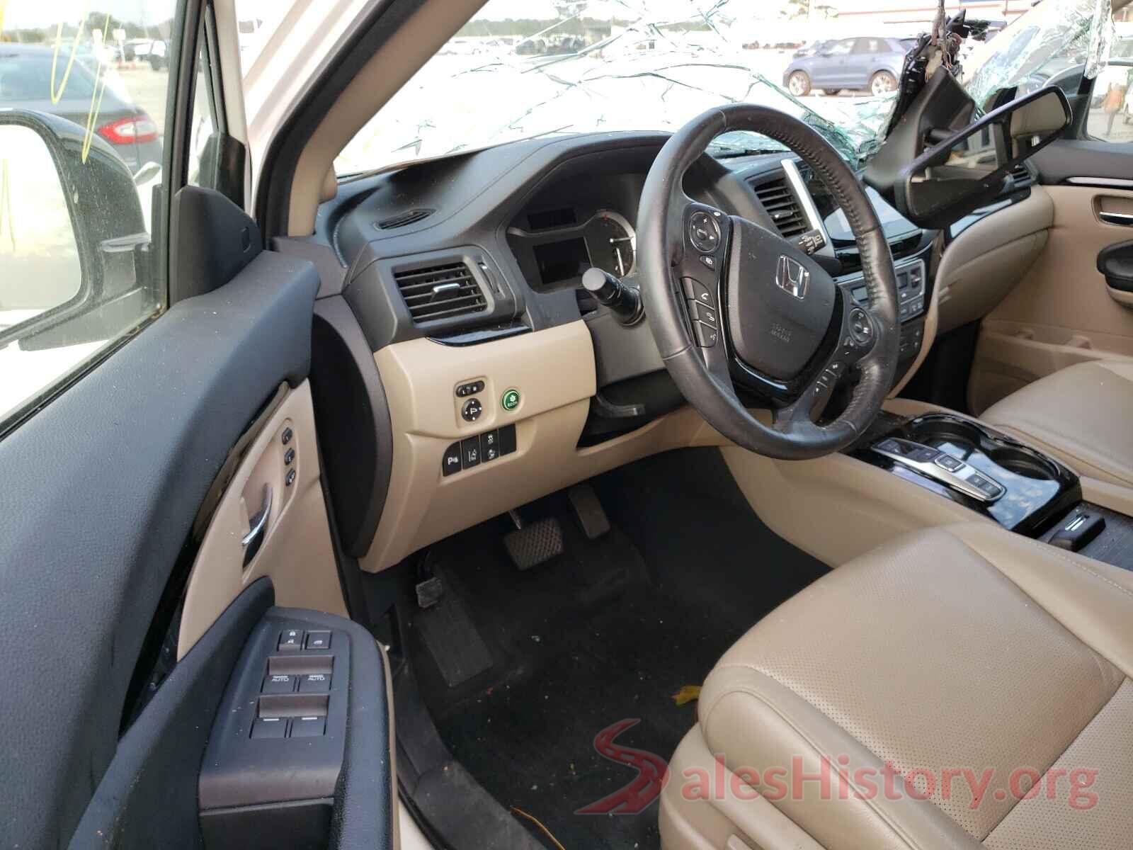 5FNYF6H0XHB103190 2017 HONDA PILOT