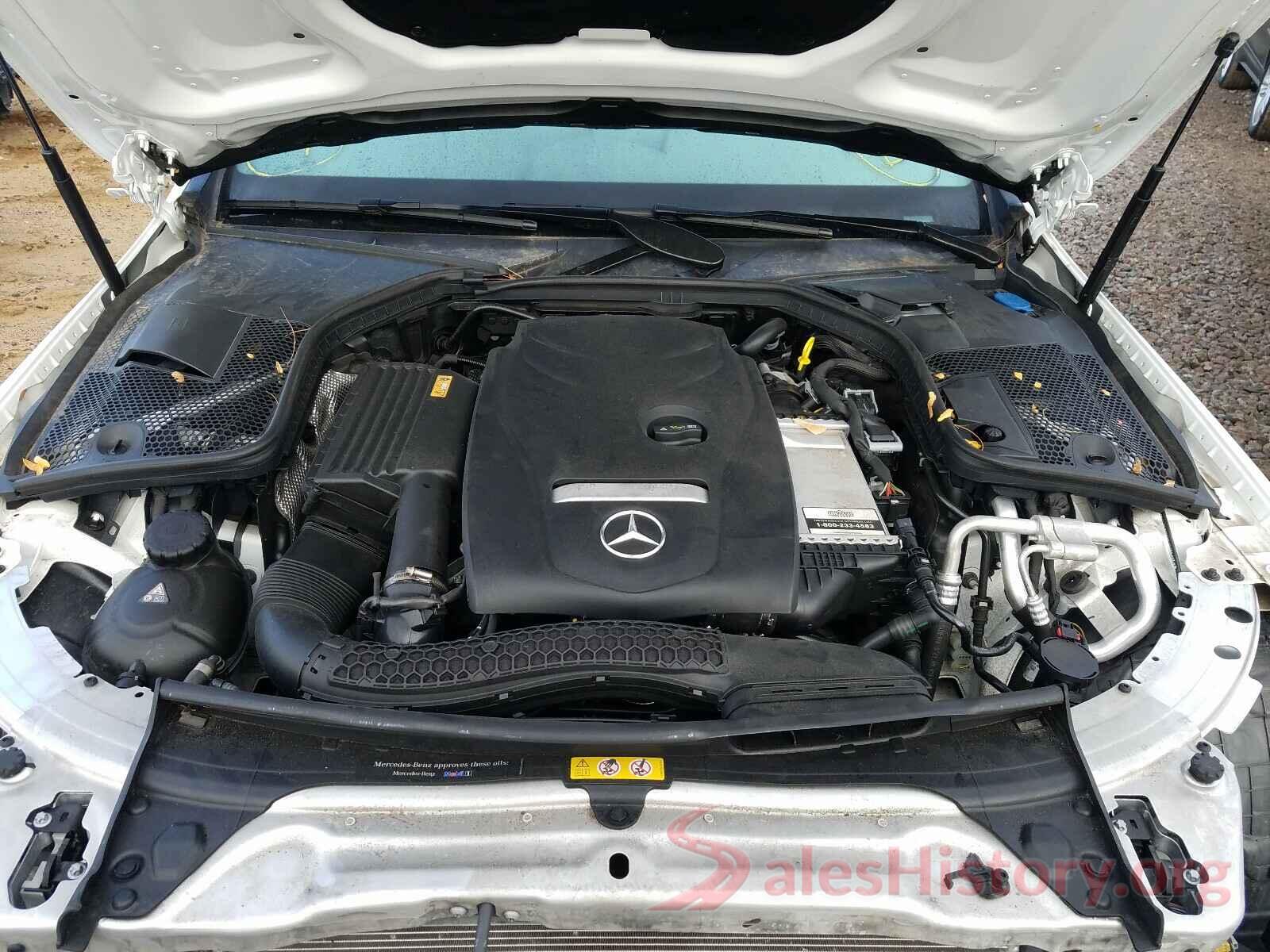 WDDWF4KB9JR345075 2018 MERCEDES-BENZ C CLASS