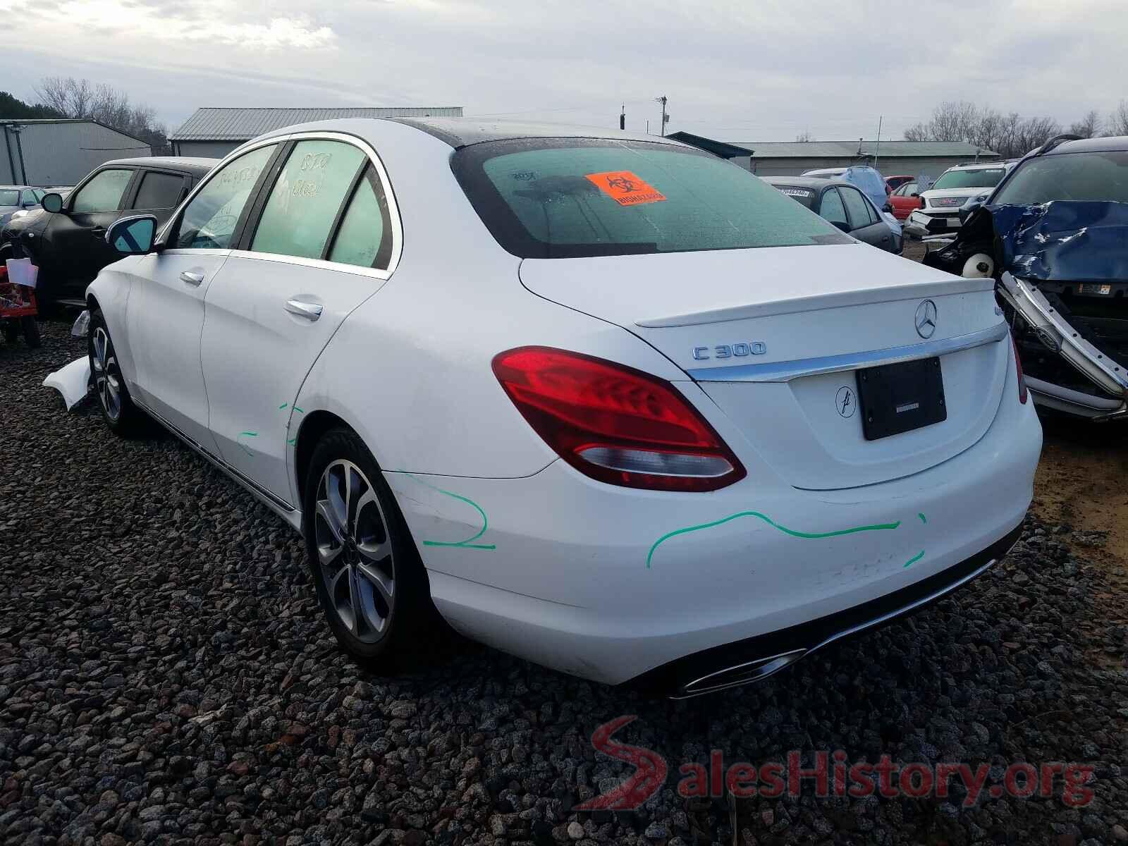 WDDWF4KB9JR345075 2018 MERCEDES-BENZ C CLASS