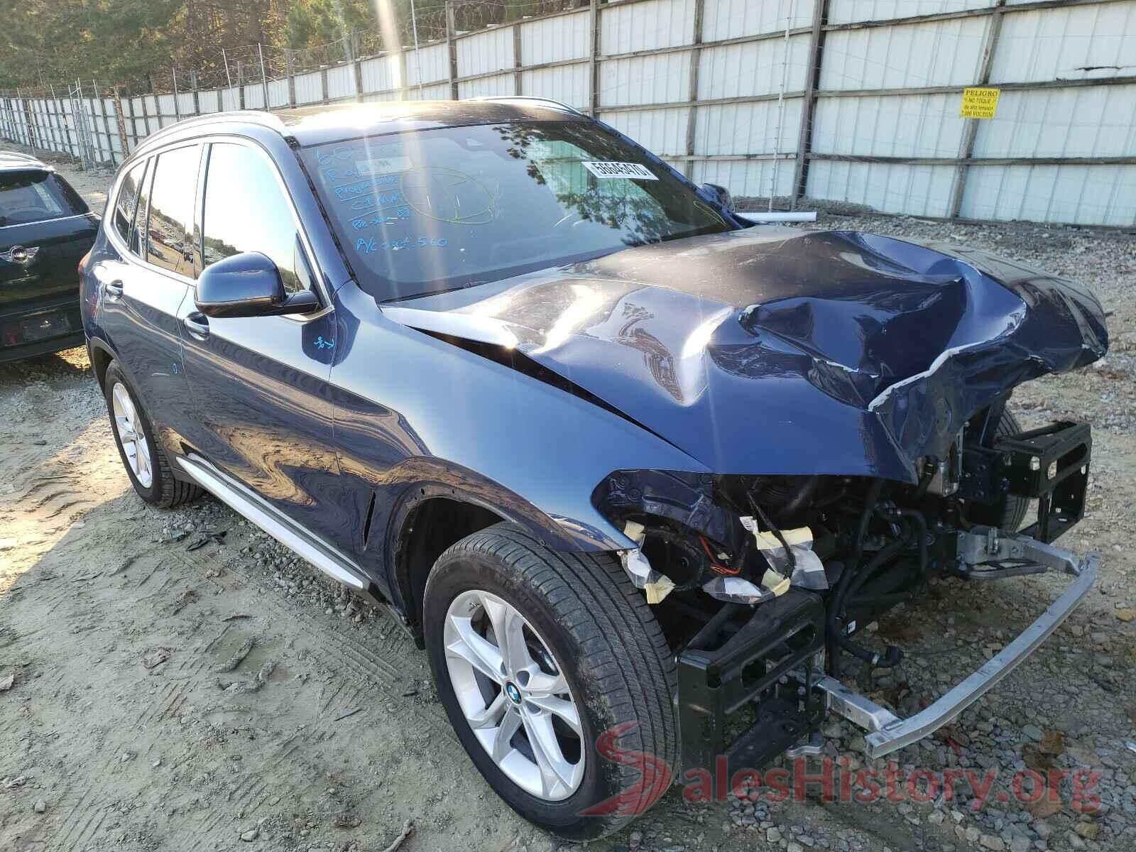 5UXTR7C5XKLF32104 2019 BMW X3