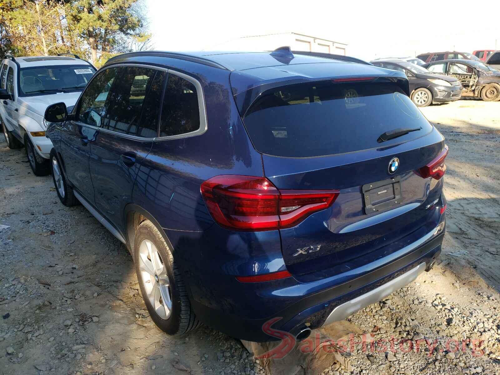 5UXTR7C5XKLF32104 2019 BMW X3