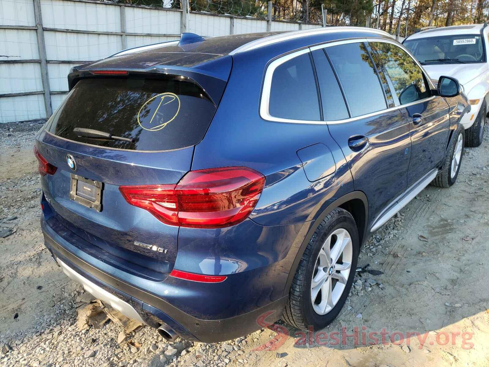 5UXTR7C5XKLF32104 2019 BMW X3