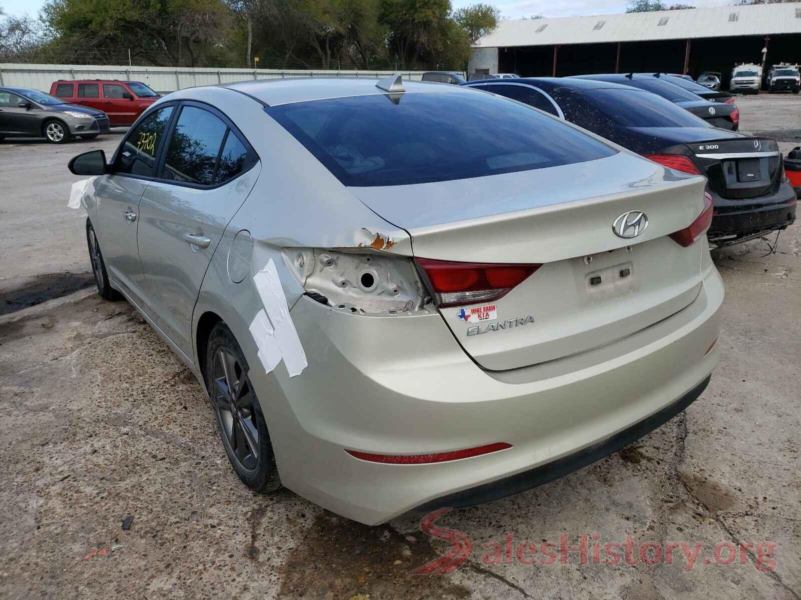 5NPD84LF2HH019150 2017 HYUNDAI ELANTRA