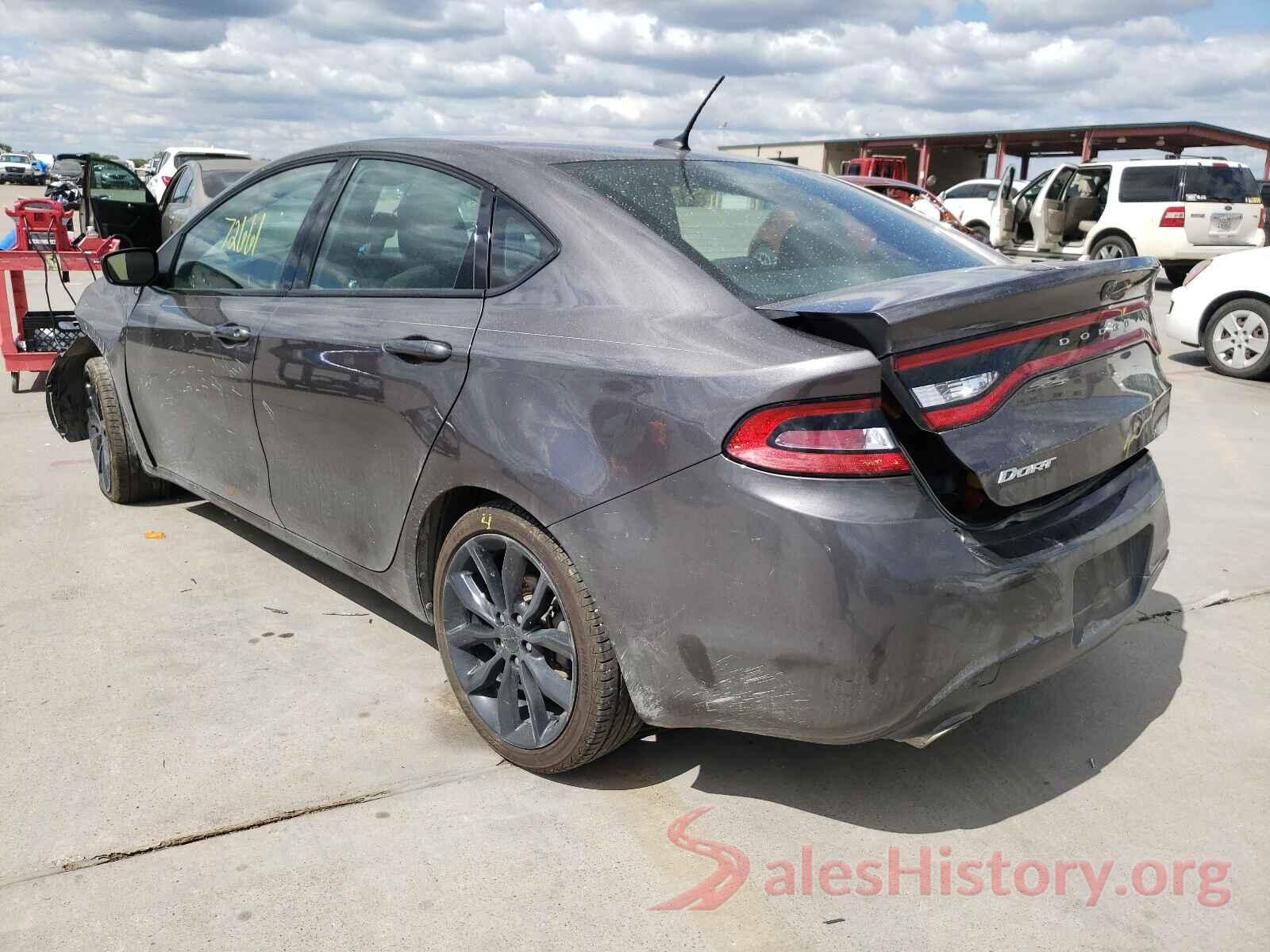 1C3CDFBB7GD683289 2016 DODGE DART