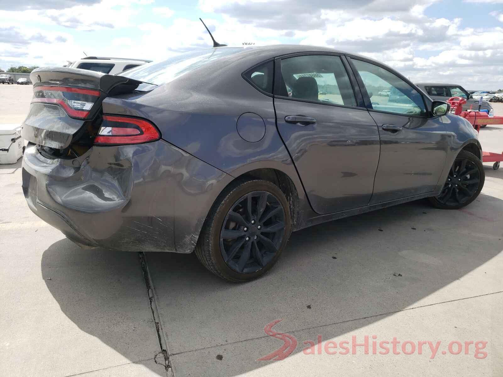 1C3CDFBB7GD683289 2016 DODGE DART