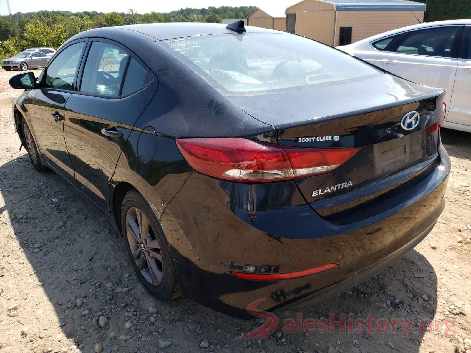 5NPD84LF4JH255854 2018 HYUNDAI ELANTRA