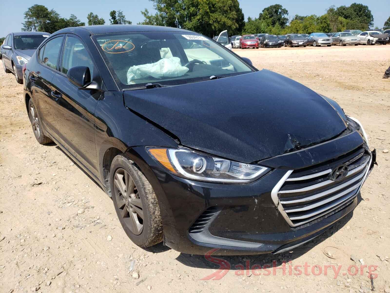 5NPD84LF4JH255854 2018 HYUNDAI ELANTRA