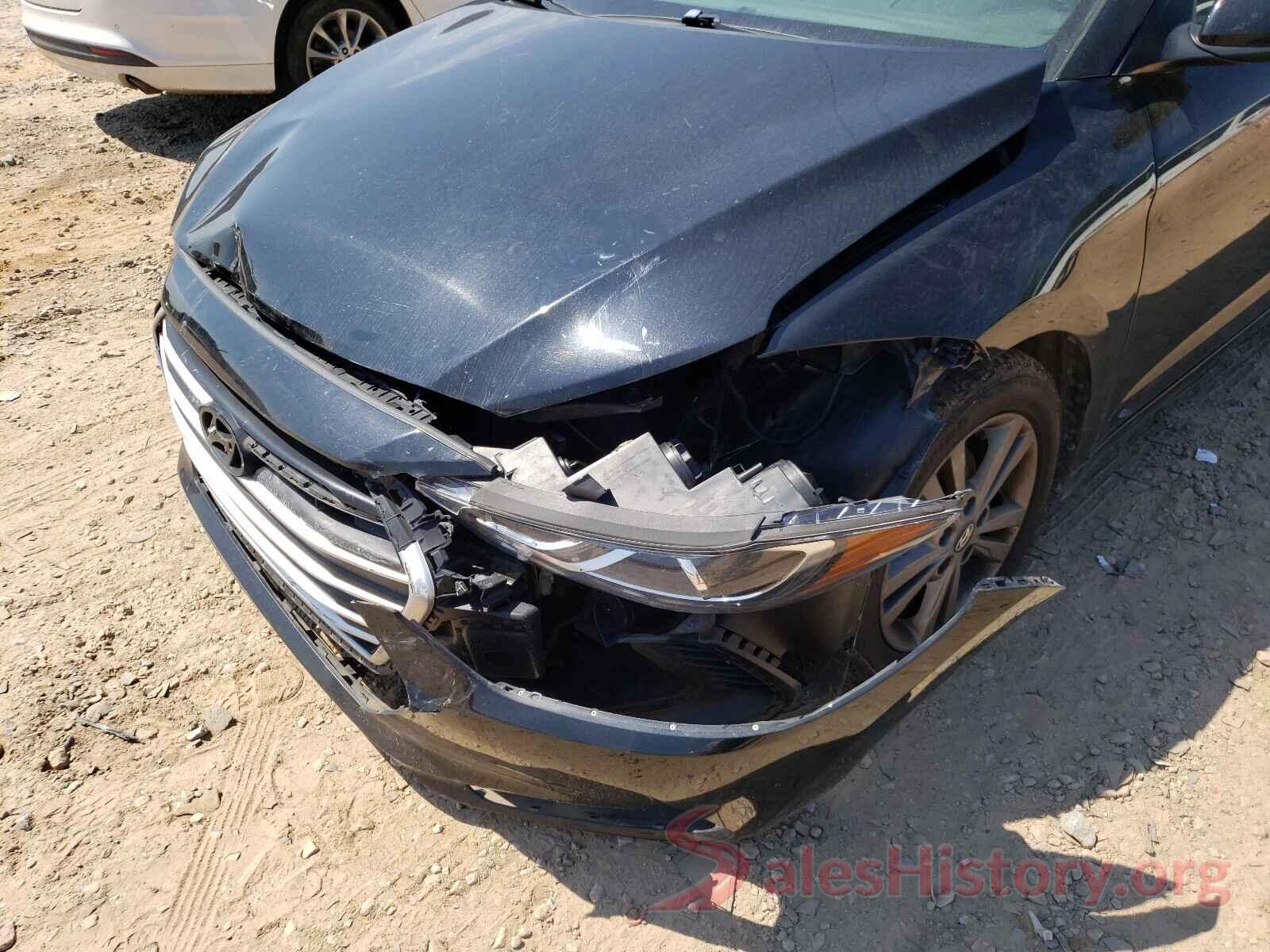 5NPD84LF4JH255854 2018 HYUNDAI ELANTRA