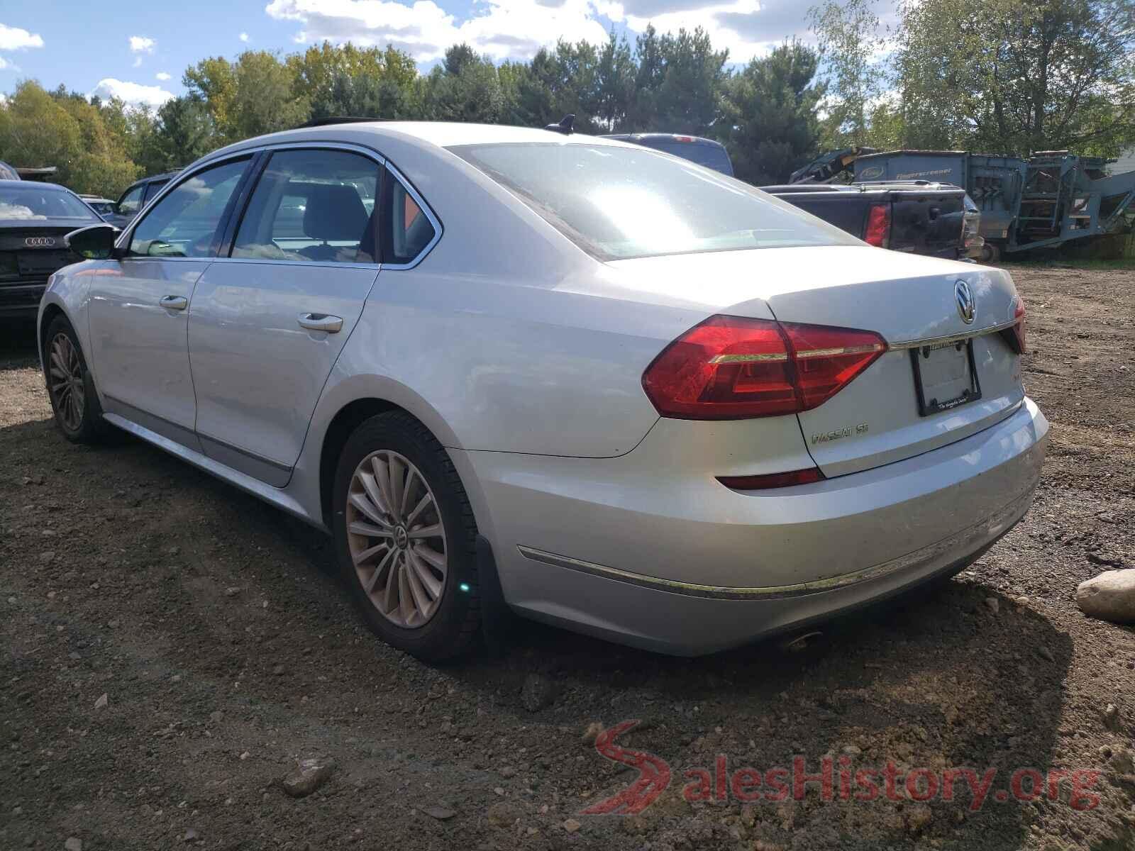 1VWBT7A36GC016923 2016 VOLKSWAGEN PASSAT