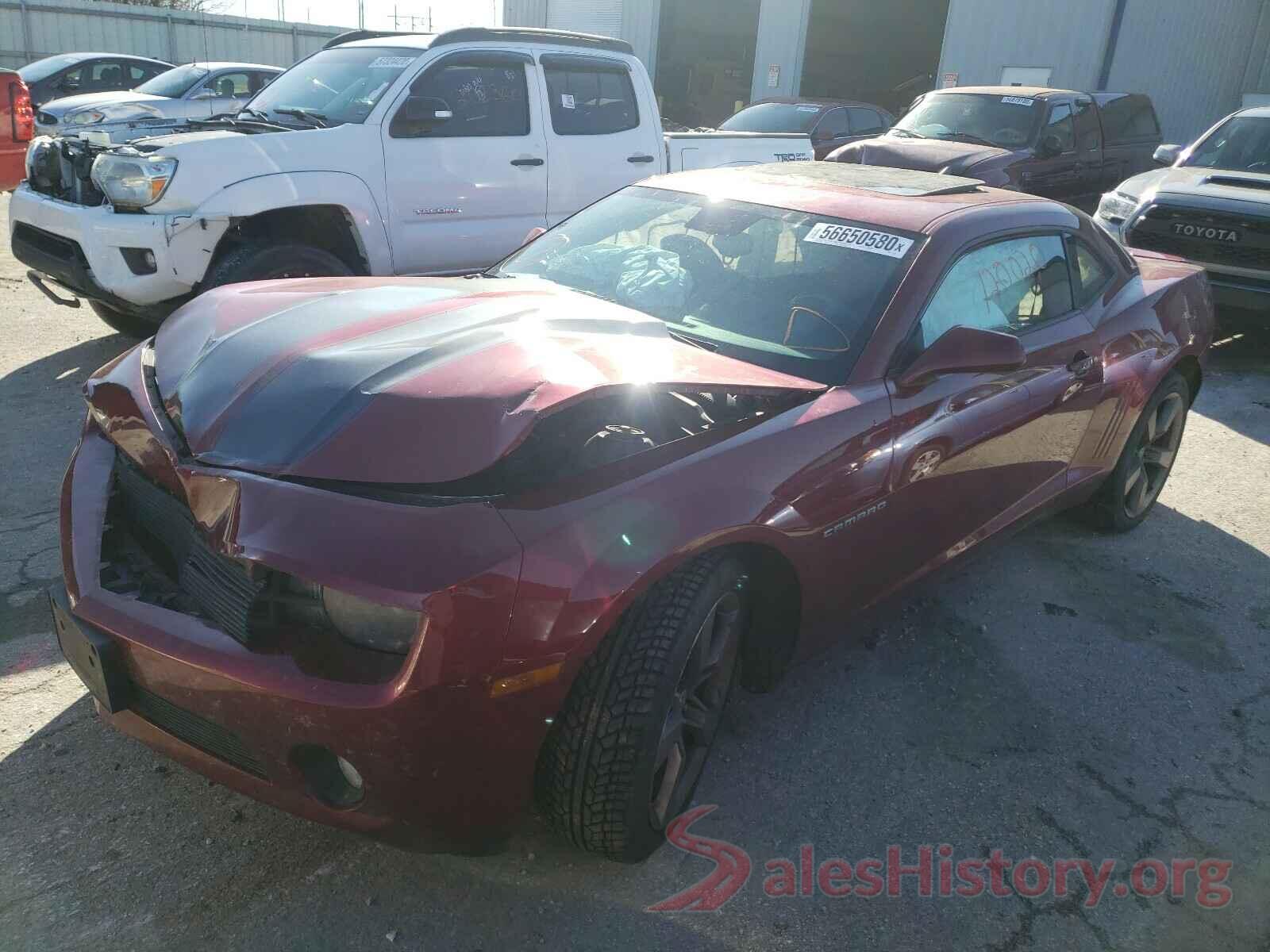 2G1FG1EV7A9219232 2010 CHEVROLET CAMARO