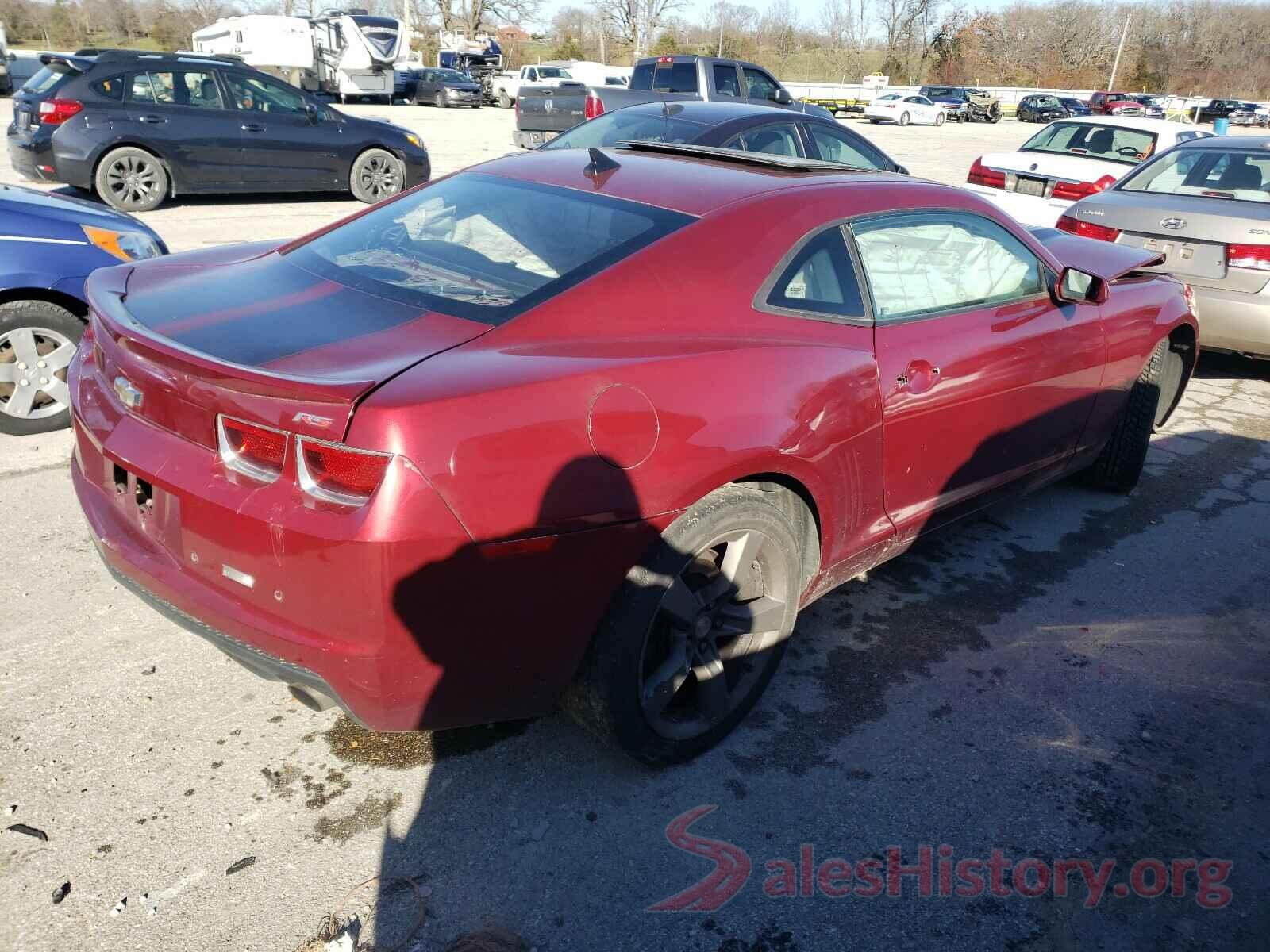 2G1FG1EV7A9219232 2010 CHEVROLET CAMARO