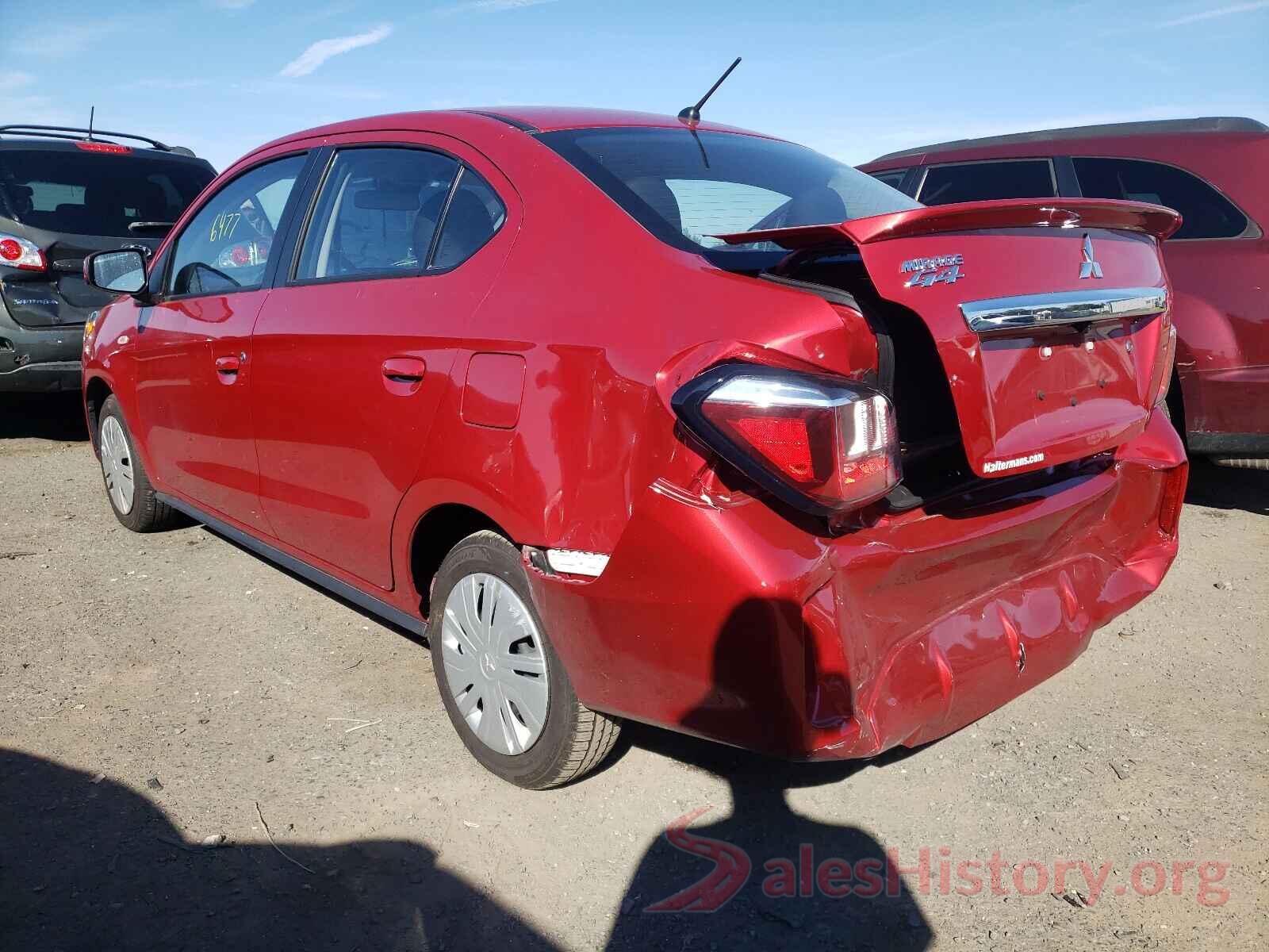 ML32FUFJ2MHF02858 2021 MITSUBISHI MIRAGE