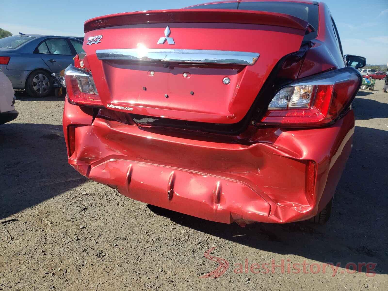 ML32FUFJ2MHF02858 2021 MITSUBISHI MIRAGE