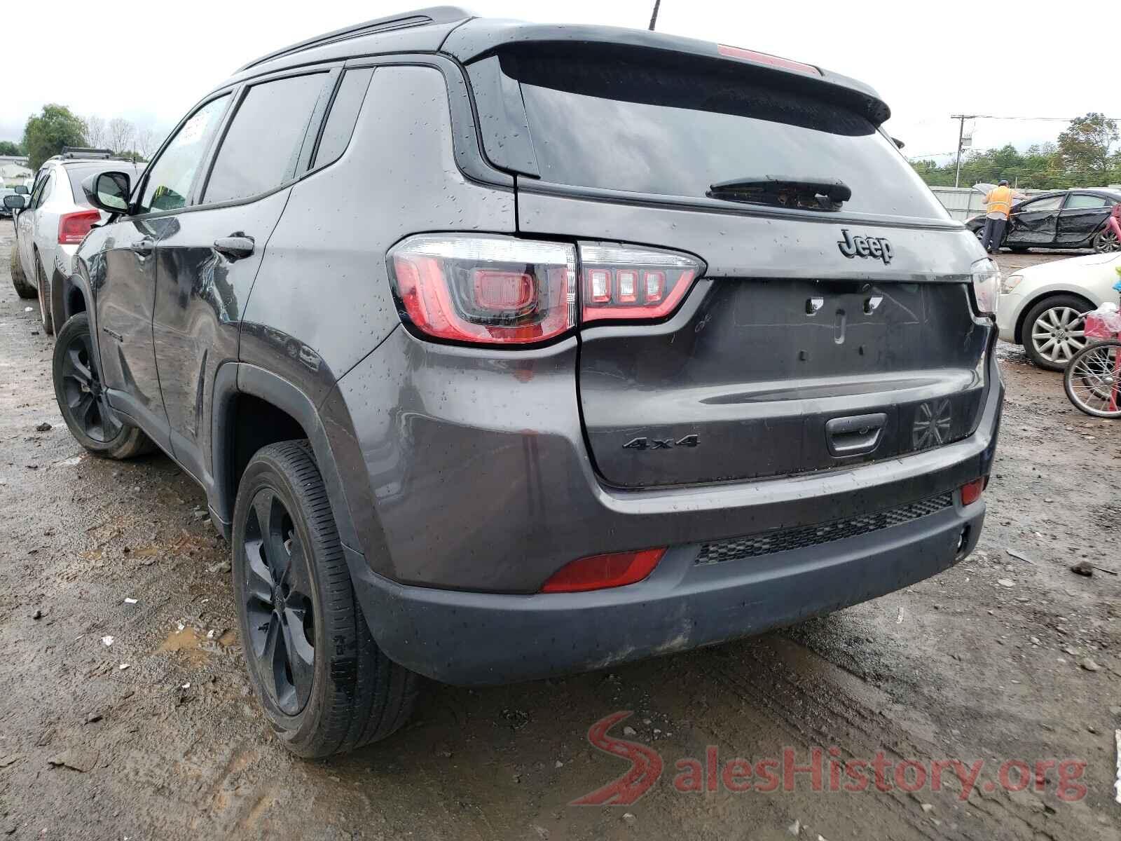 3C4NJDBB7KT807842 2019 JEEP COMPASS