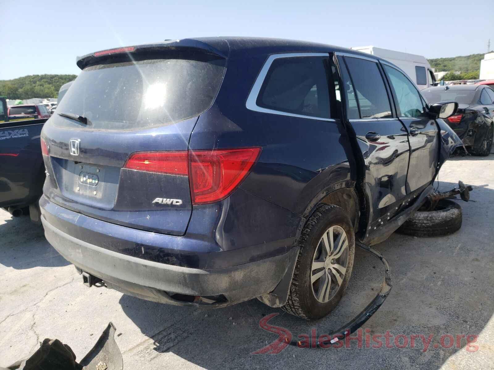 5FNYF6H55GB033477 2016 HONDA PILOT