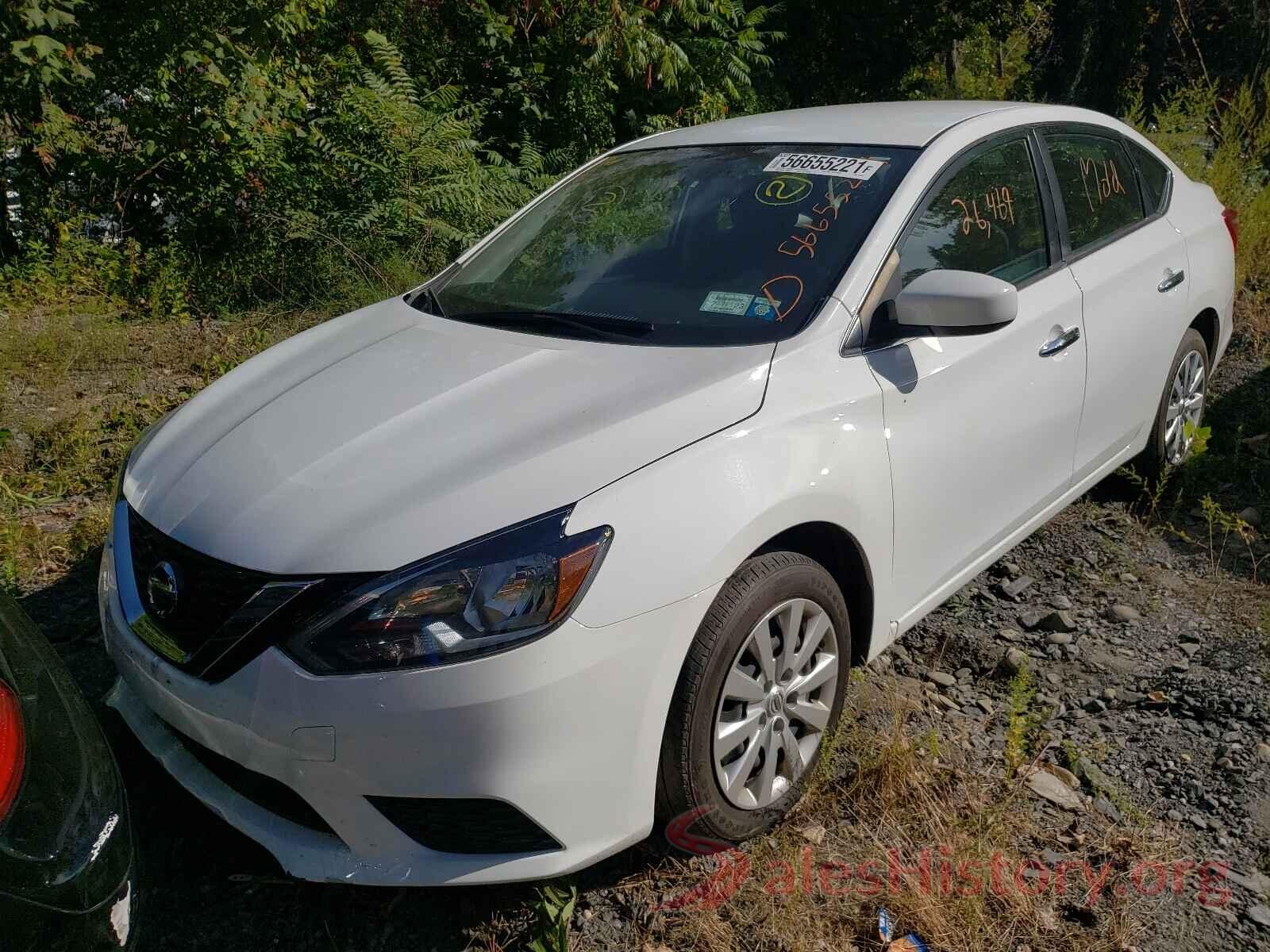 3N1AB7AP0KY375465 2019 NISSAN SENTRA