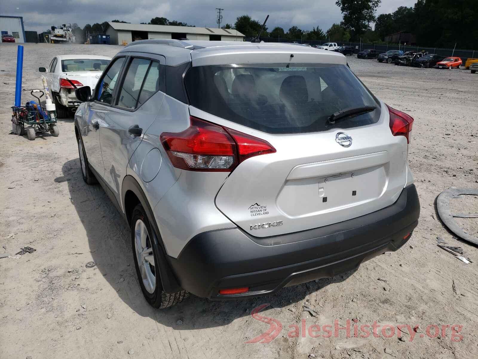 3N1CP5CU7KL503747 2019 NISSAN KICKS