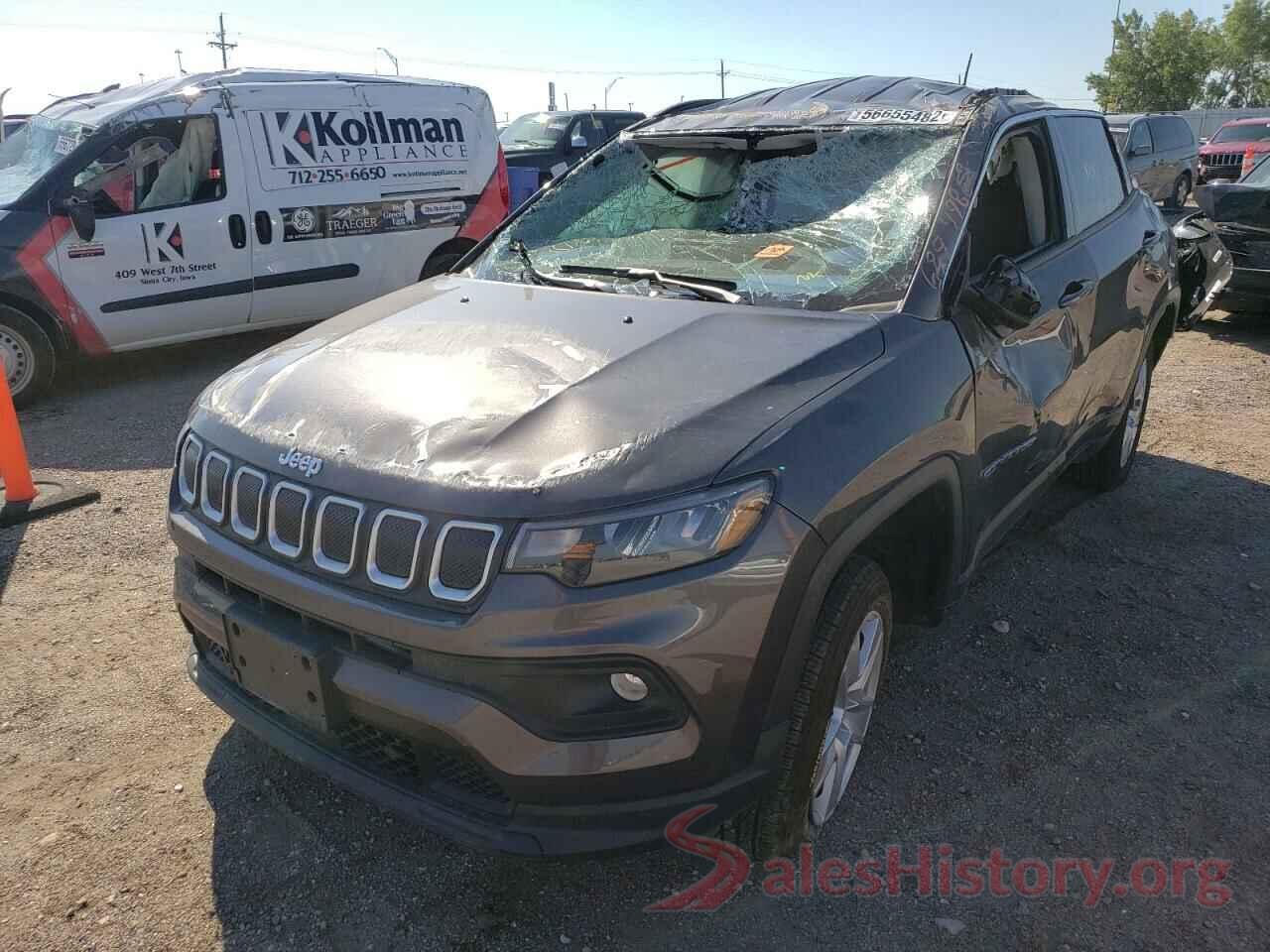 3C4NJDBB3NT108812 2022 JEEP COMPASS