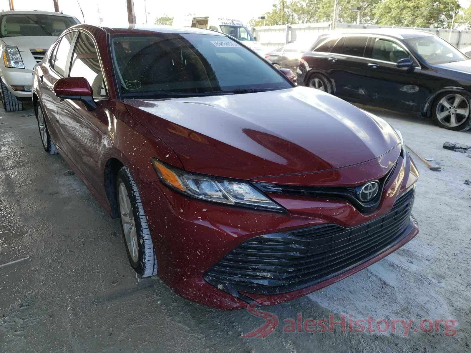 4T1B11HK8KU801834 2019 TOYOTA CAMRY